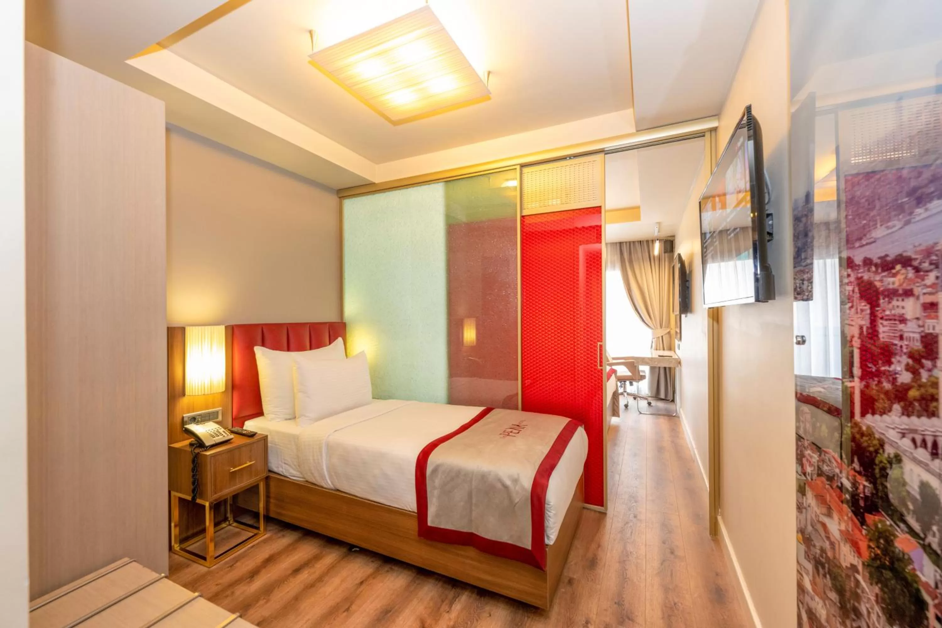 Photo of the whole room, Bed in Ramada By Wyndham Istanbul Pera Taksim