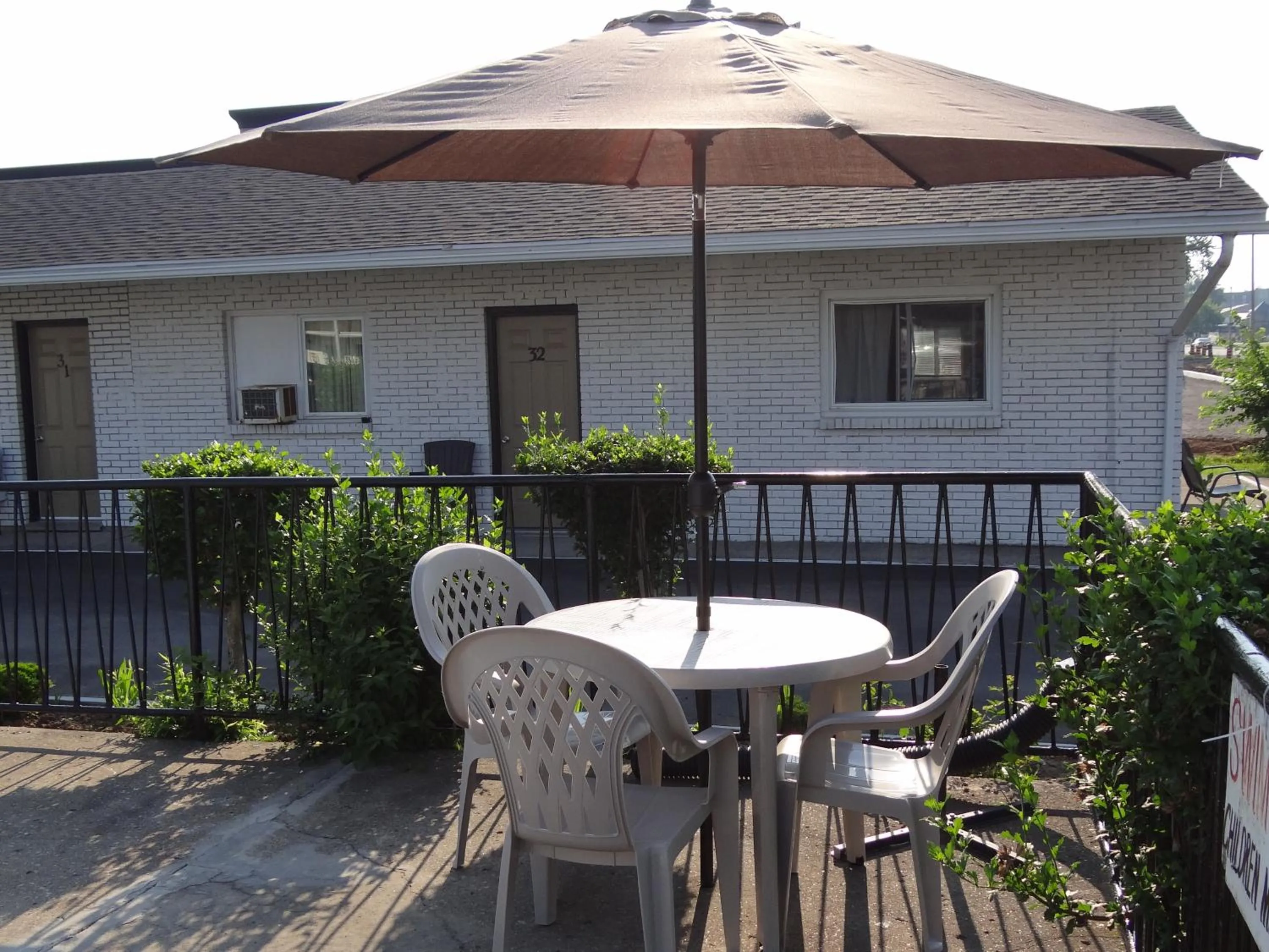 Balcony/Terrace in Falcon Inn