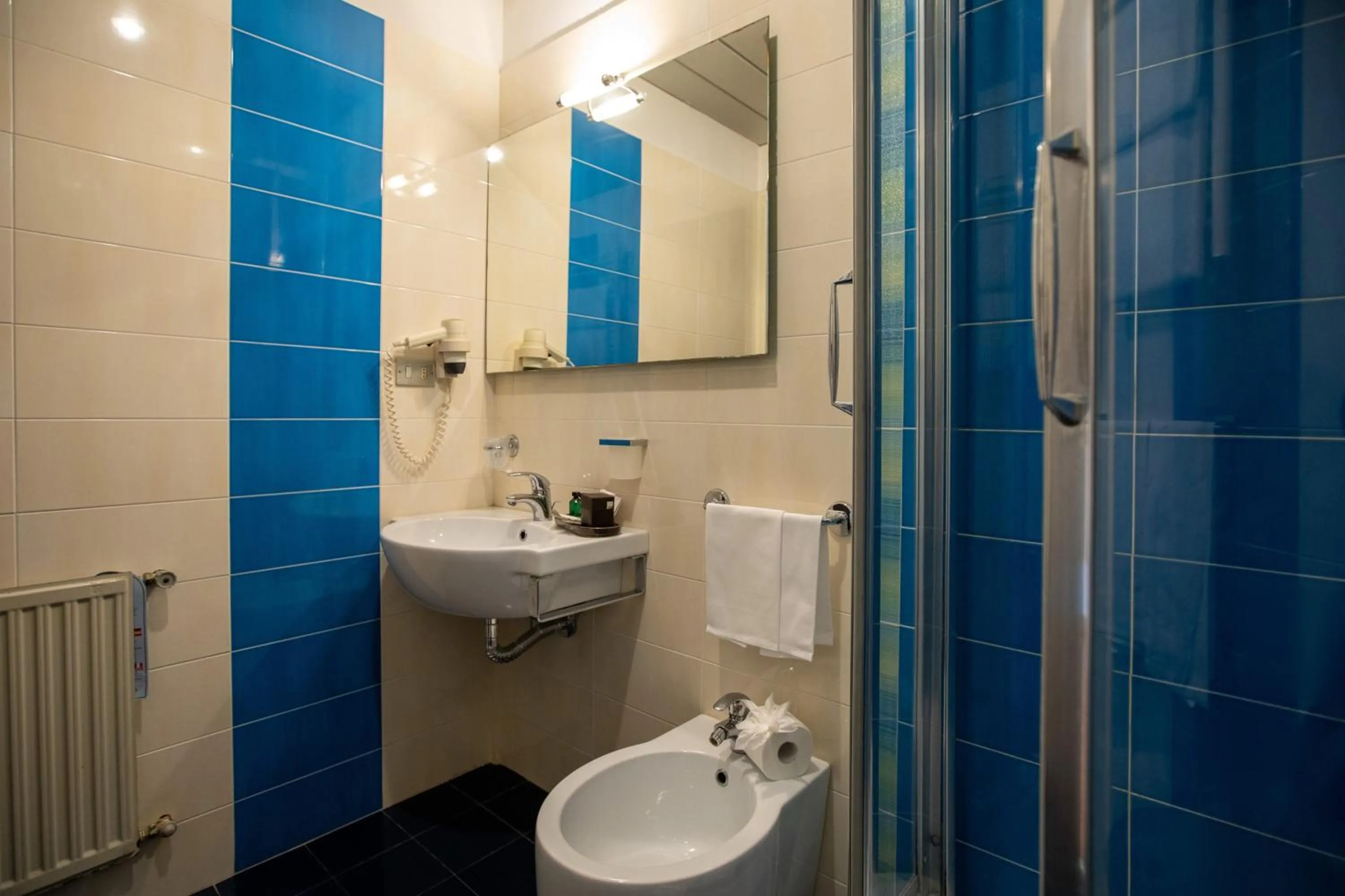 Shower in Hotel Palace del Conero