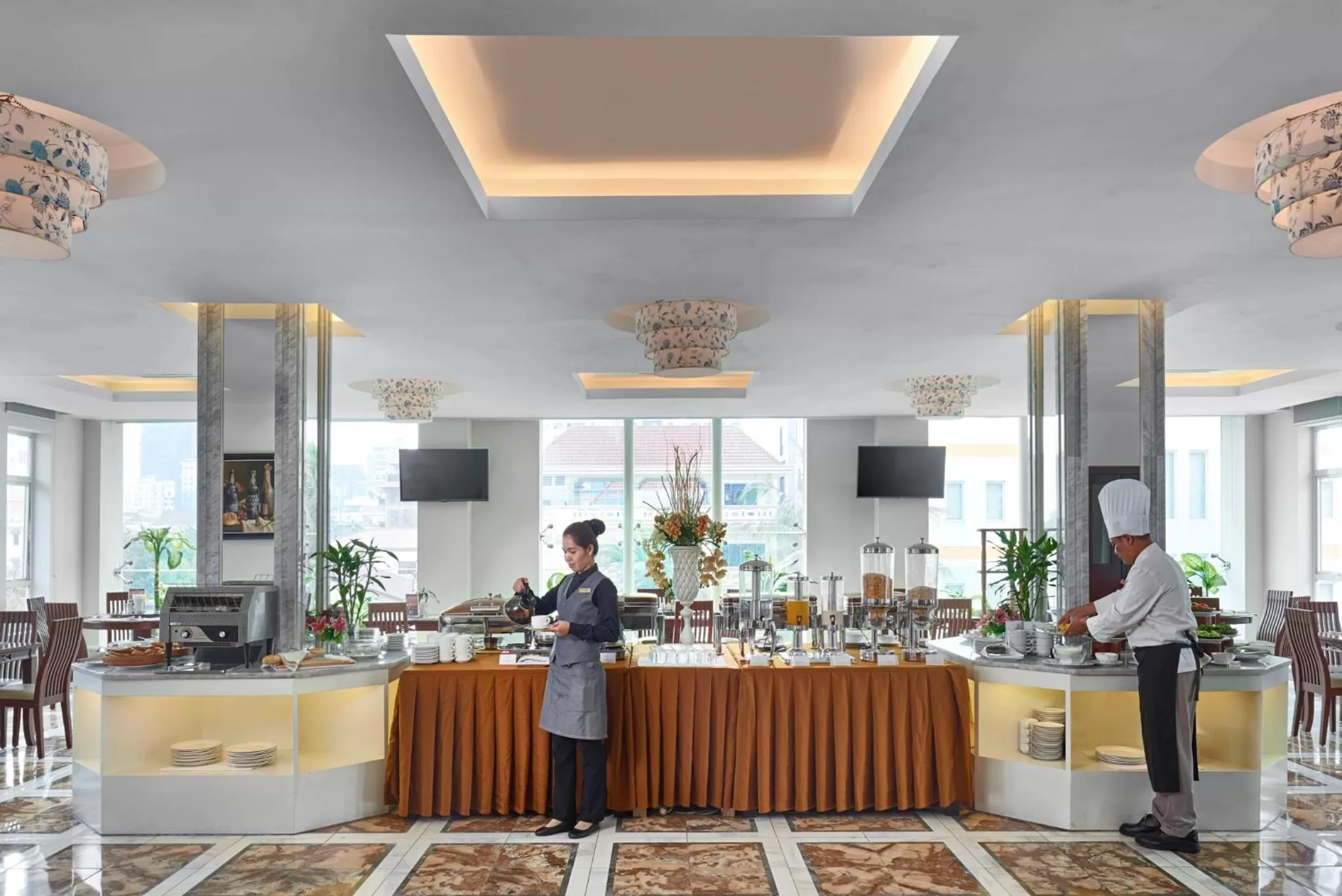 Staff in Phnom Penh Katari Hotel