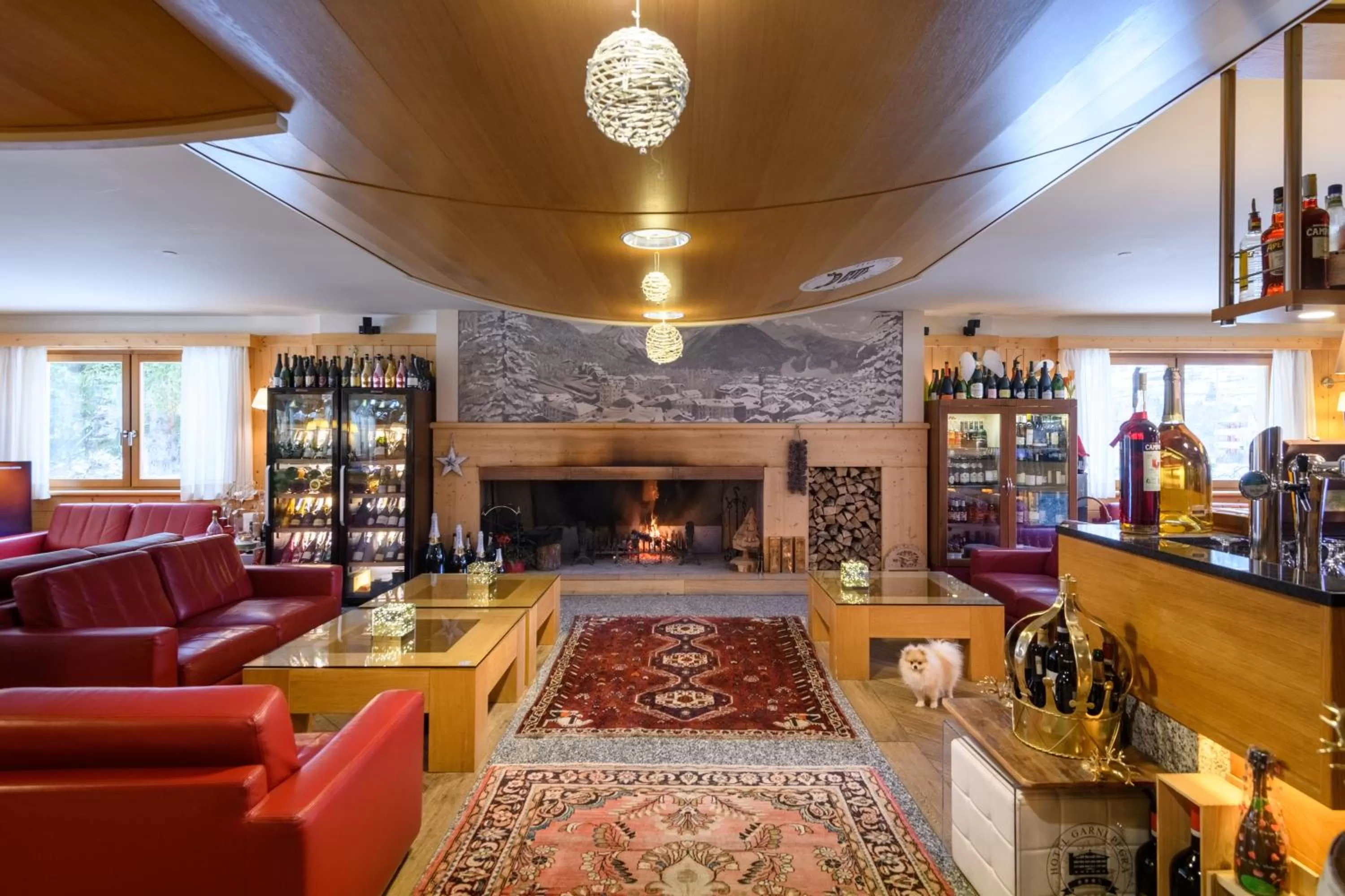 Lounge or bar in Hotel Garni Pegrà