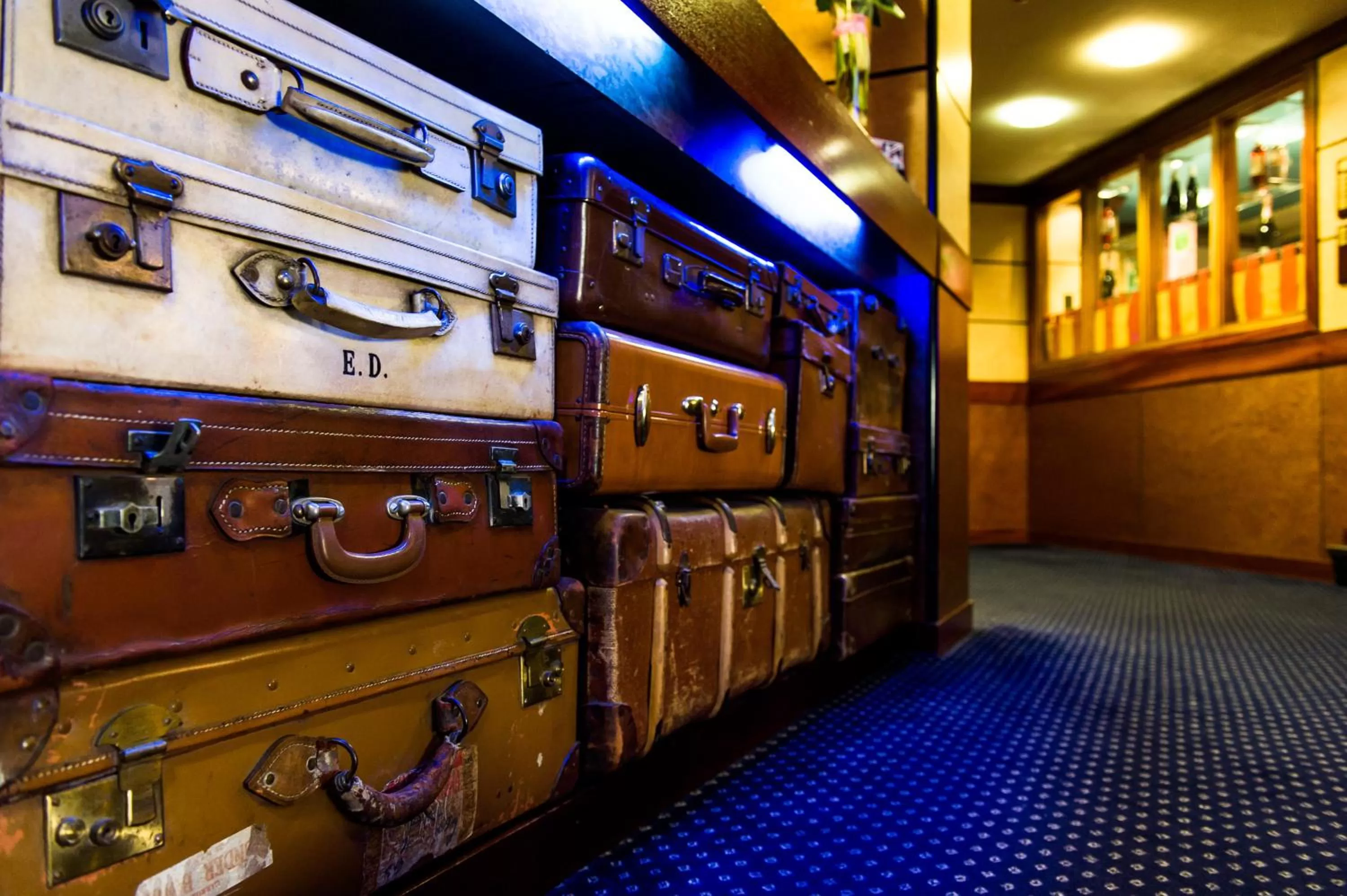 Lobby or reception in The Liner at Liverpool