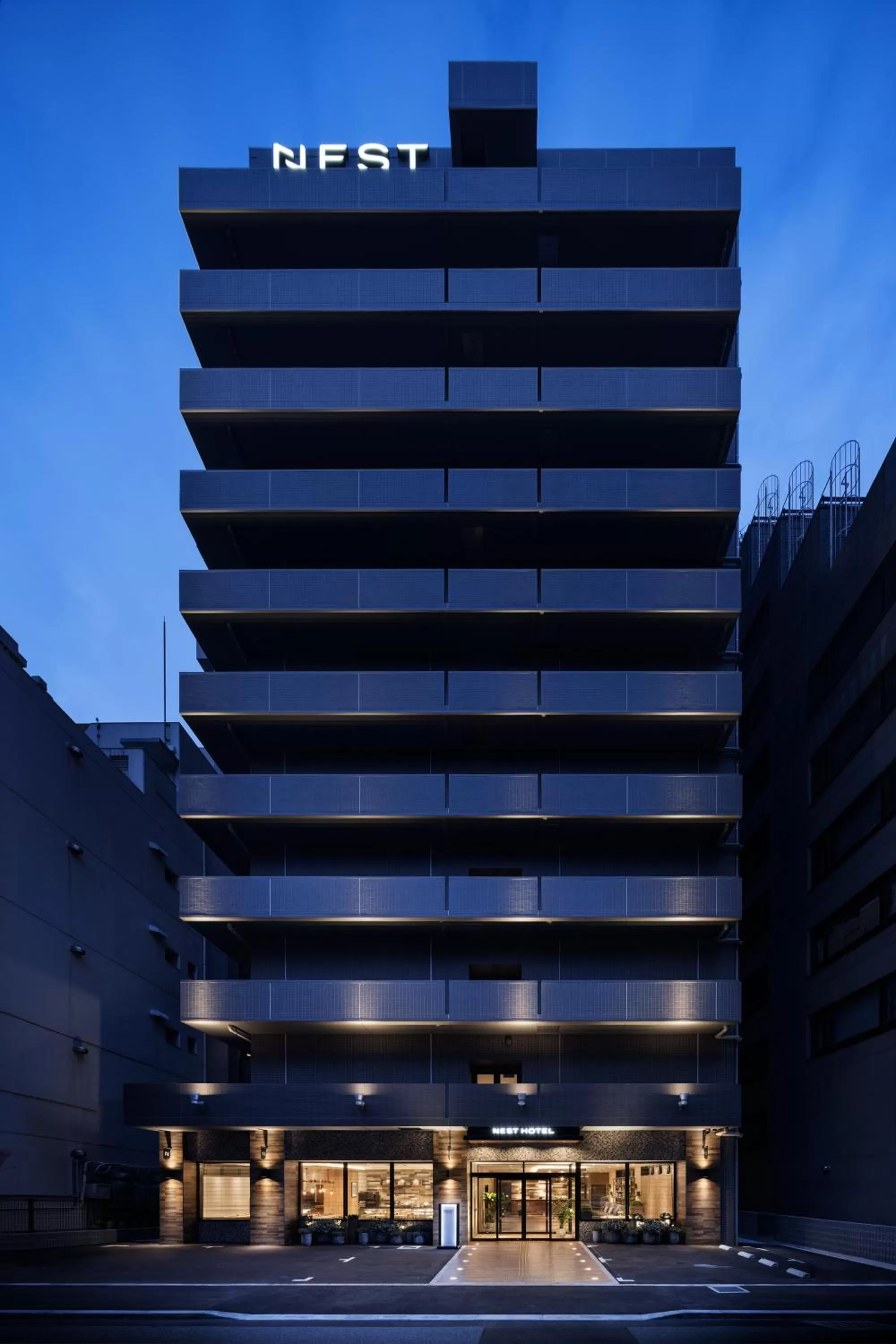 Property building in Nest Hotel Hakata Station