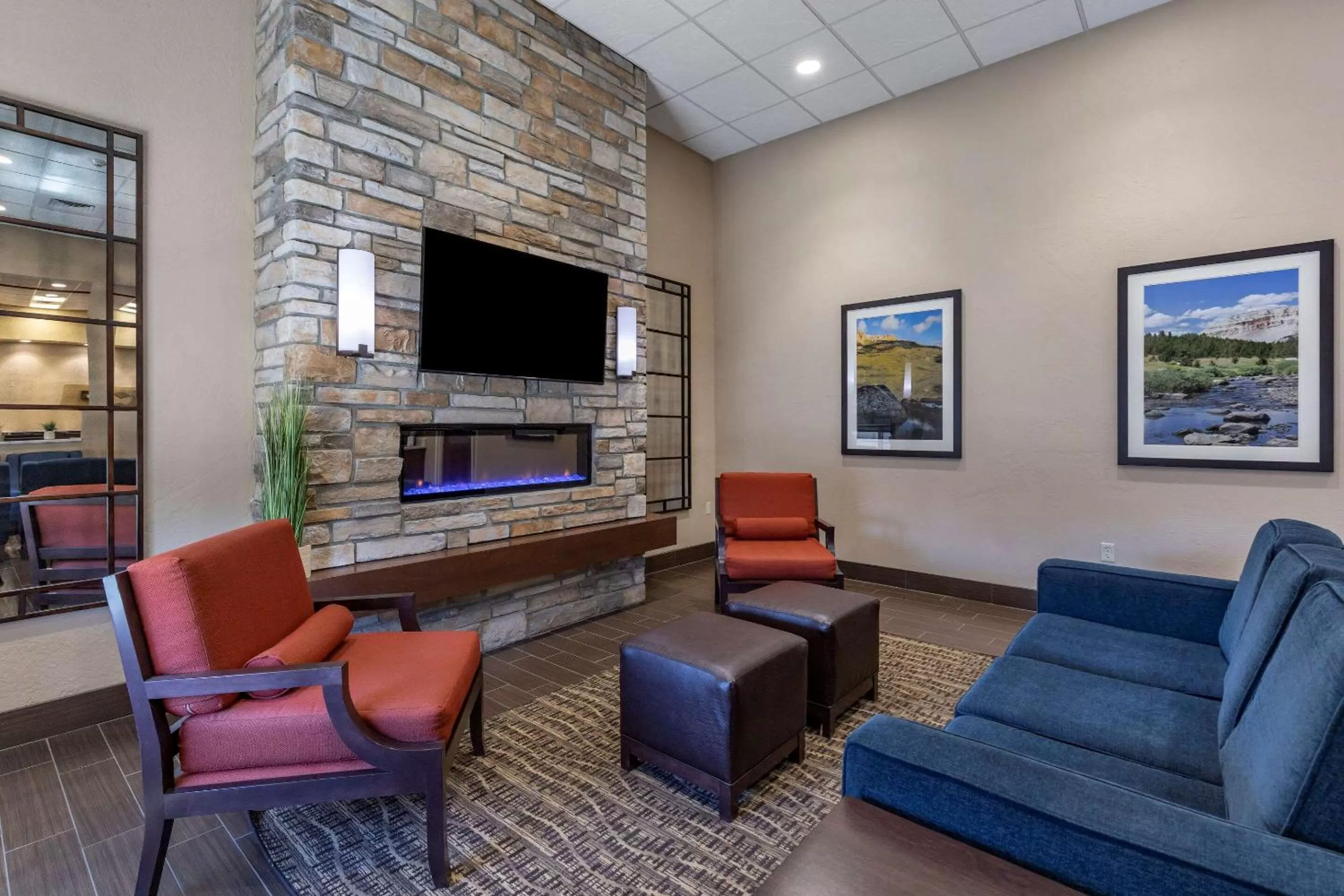 Lobby or reception in Comfort Inn Butte City Center I-15 - I-90