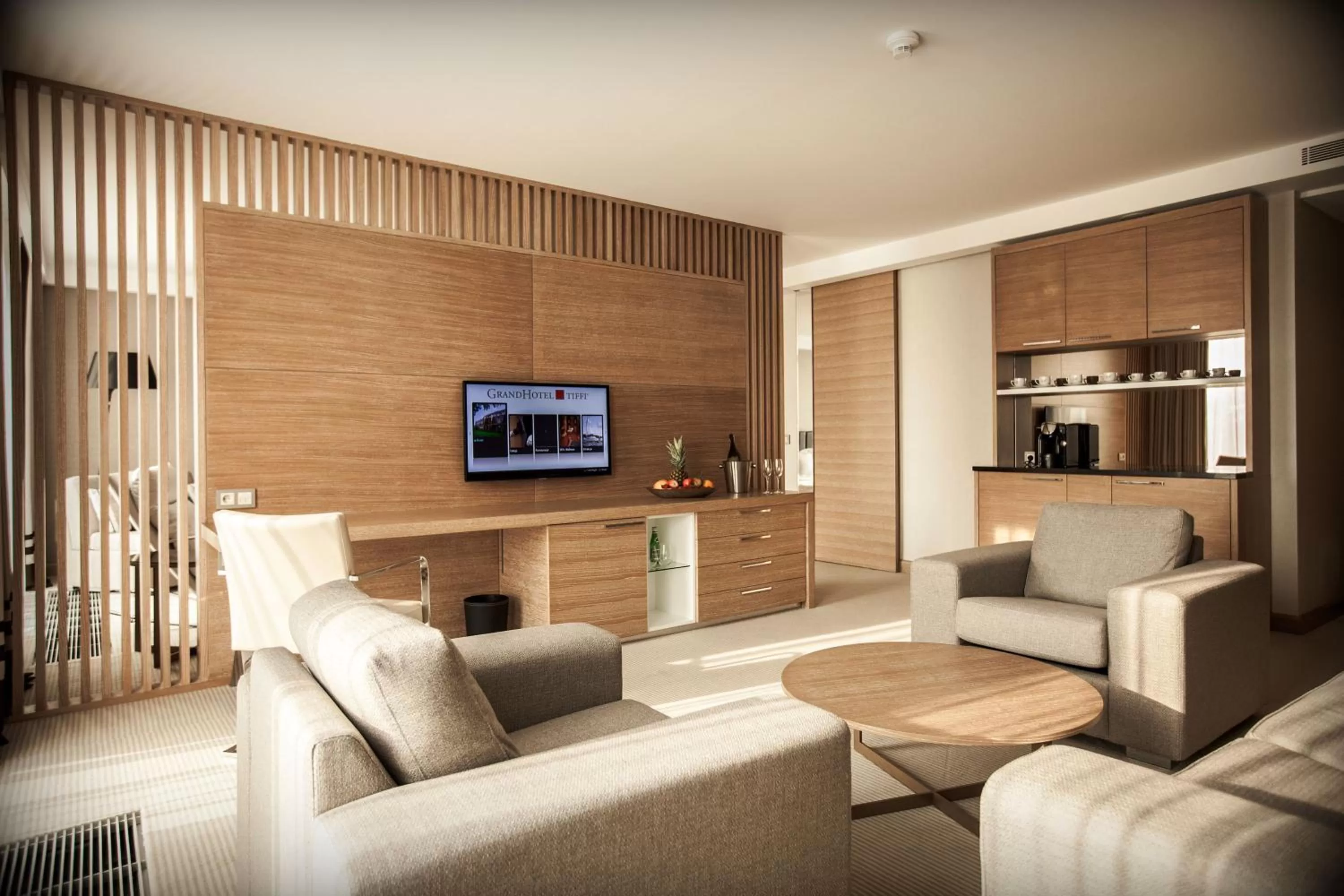 Living room in GrandHotel Tiffi