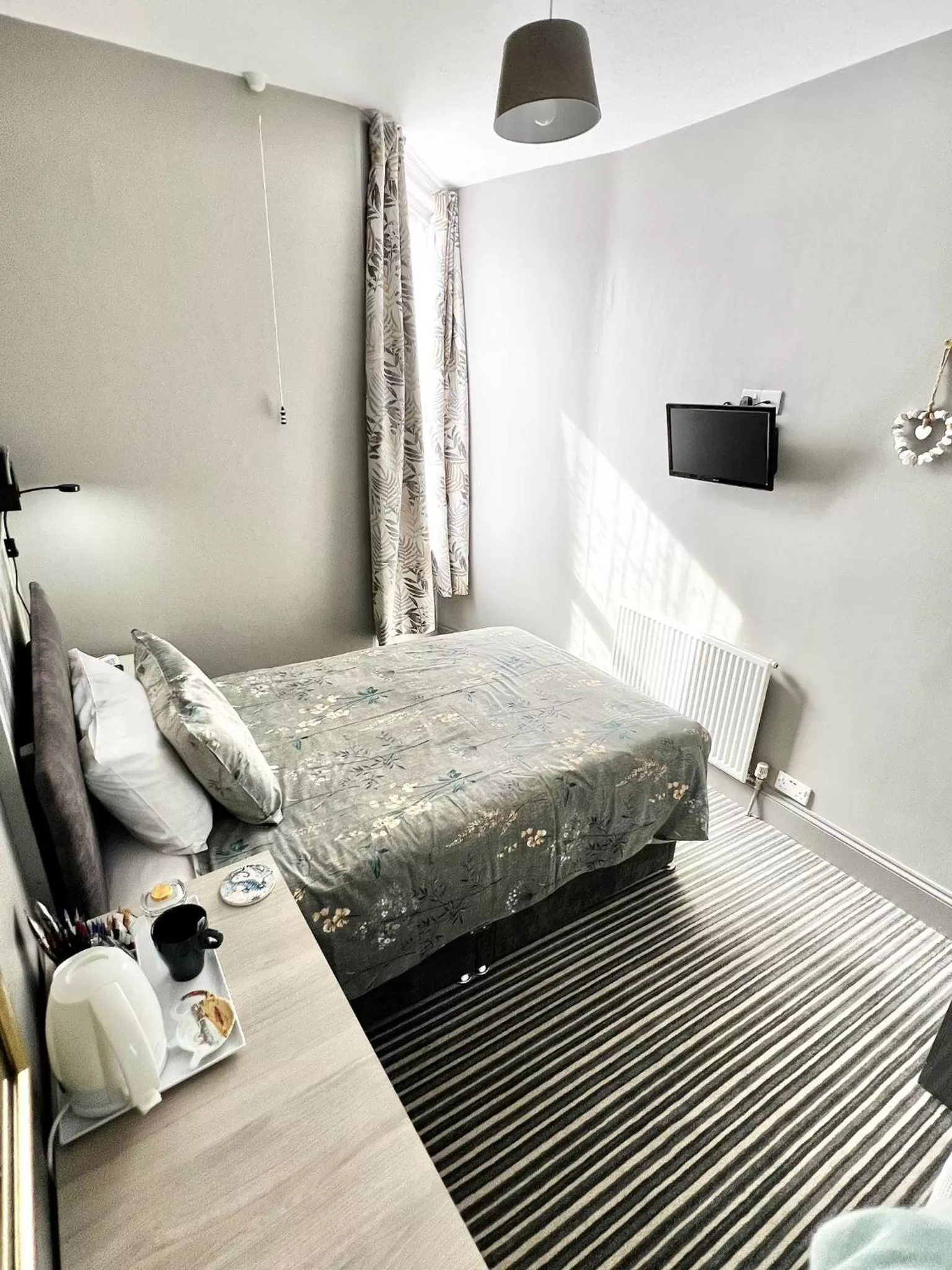 Bed in Belle Dene Guest House