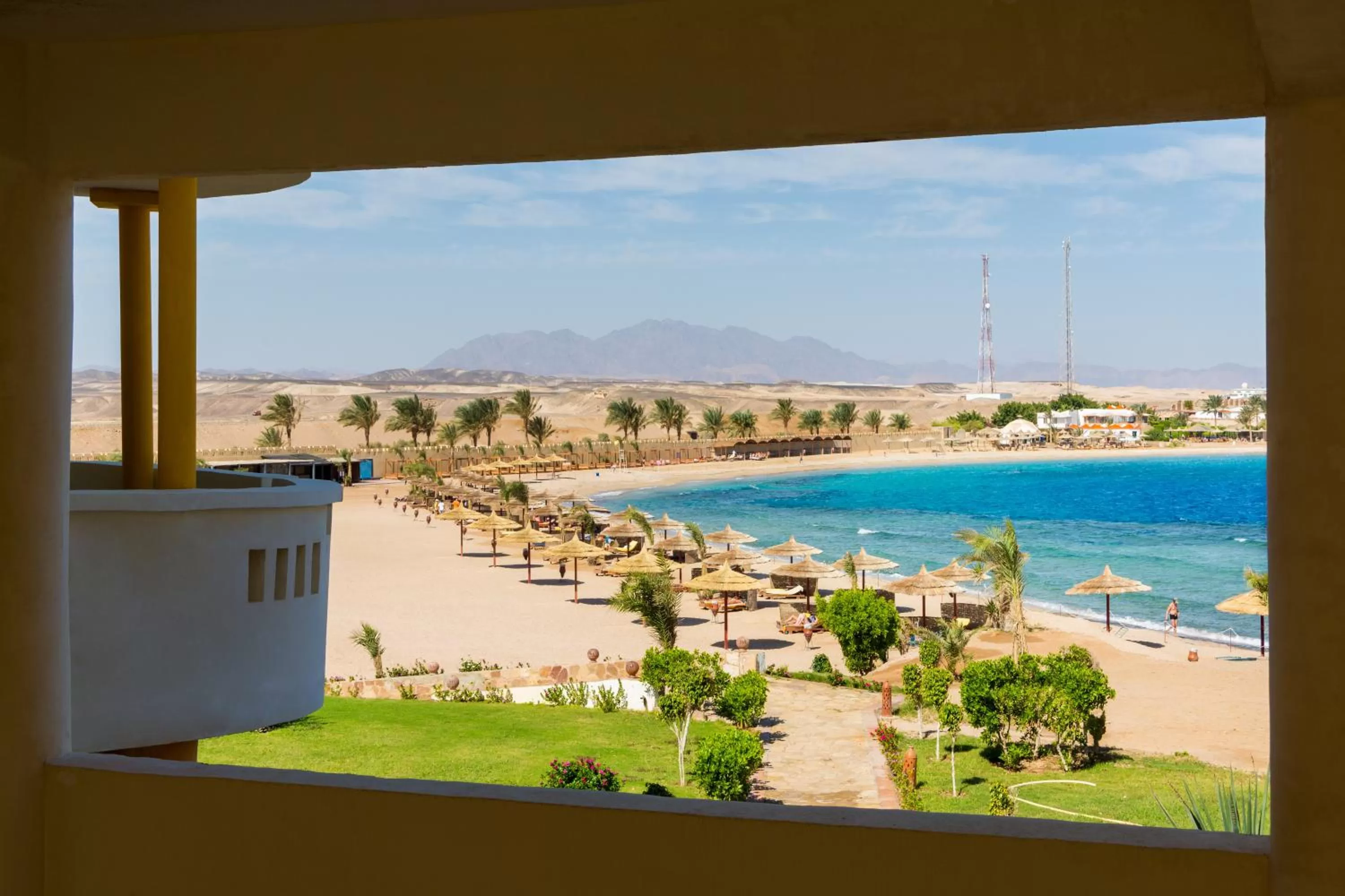 Sea view in Coral Sun Beach