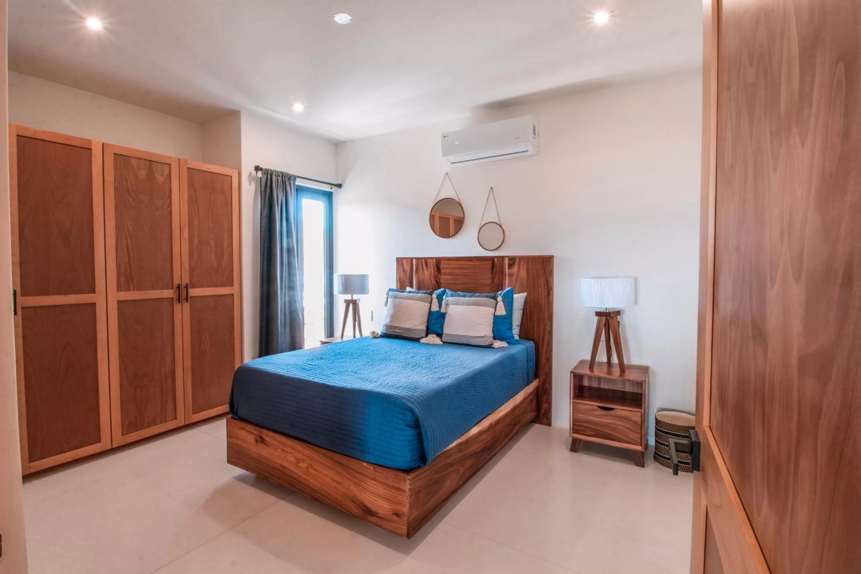 Bed in Cerritos Surf Residences