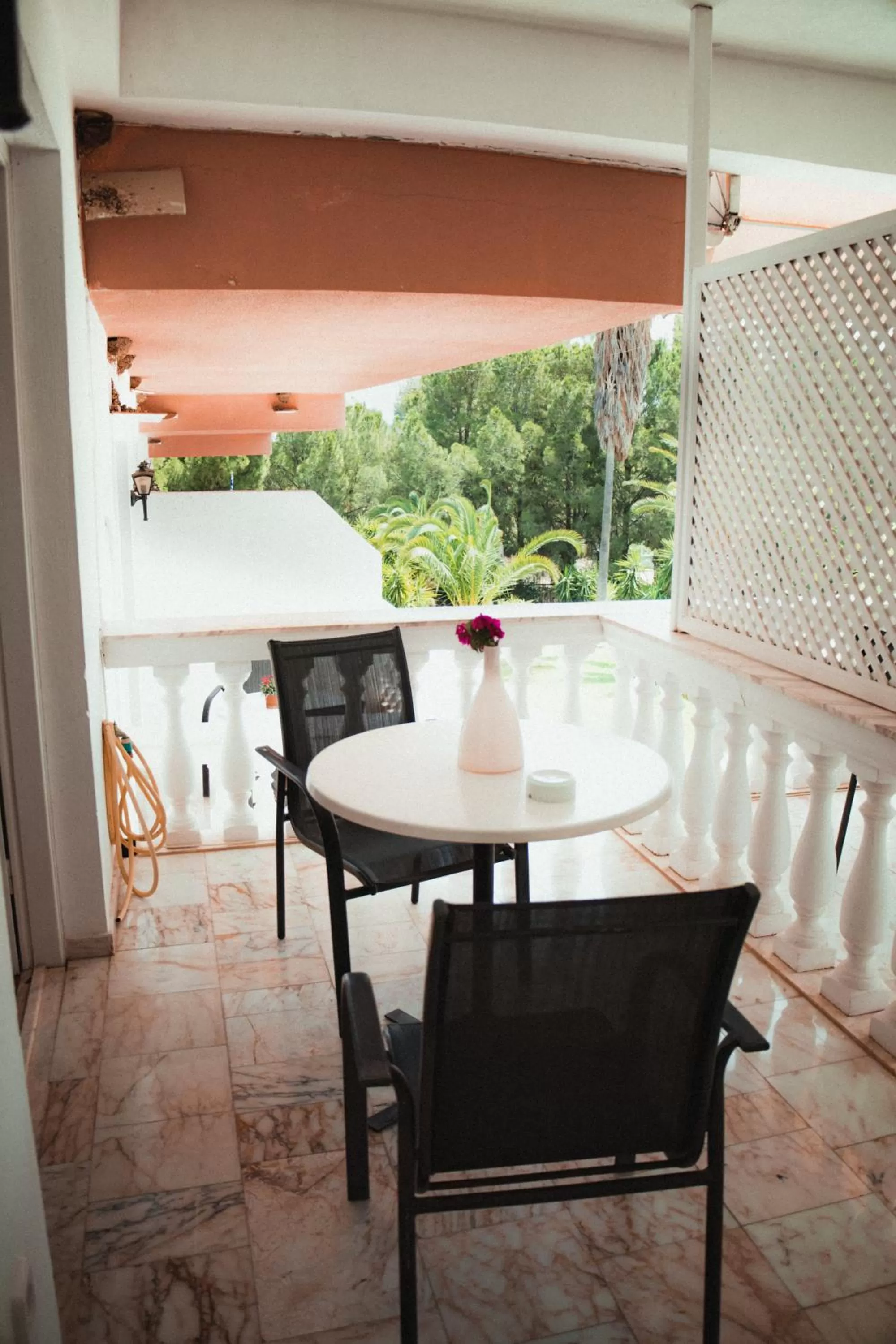 Balcony/Terrace in Villa Olympia