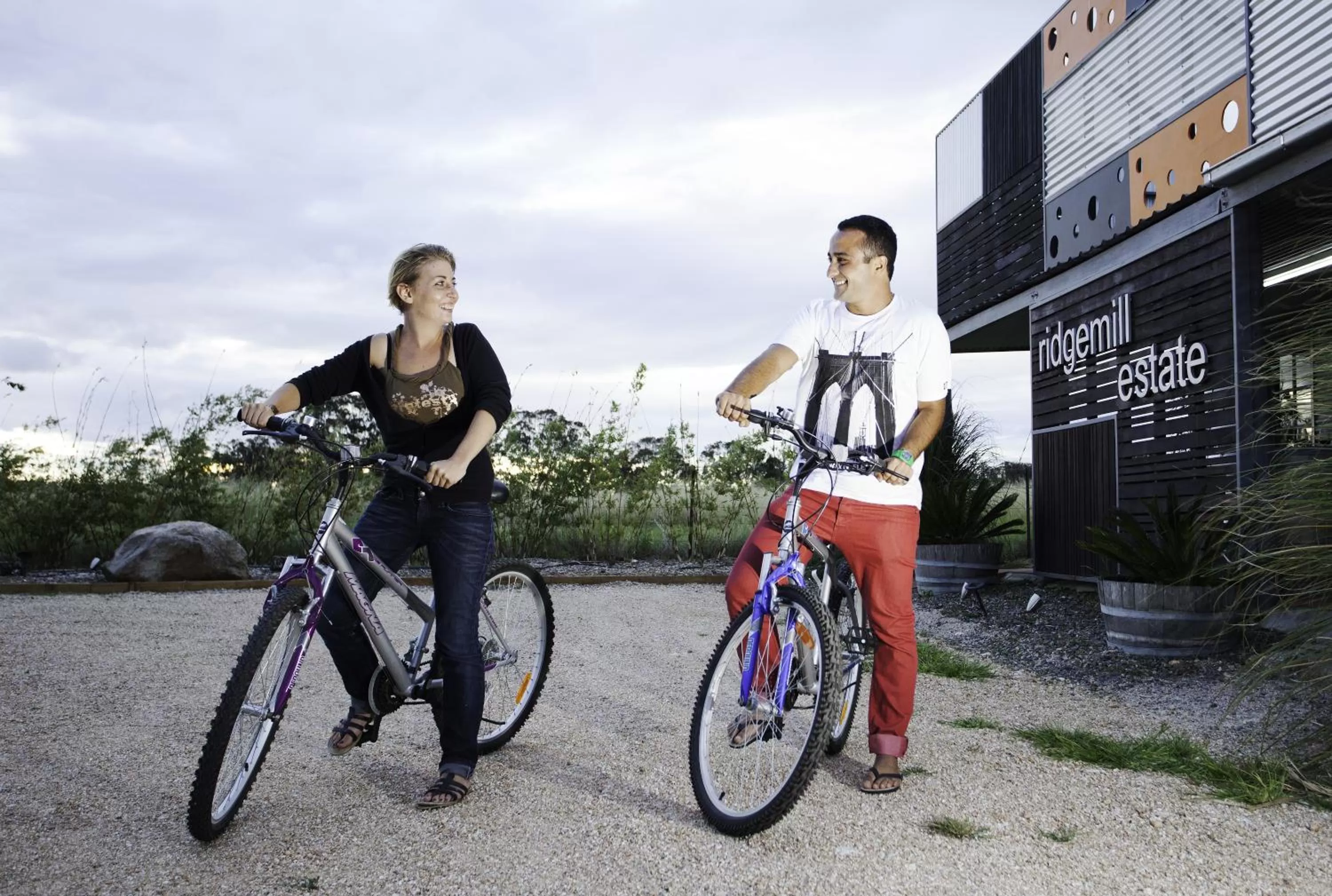 Cycling in Ridgemill Estate