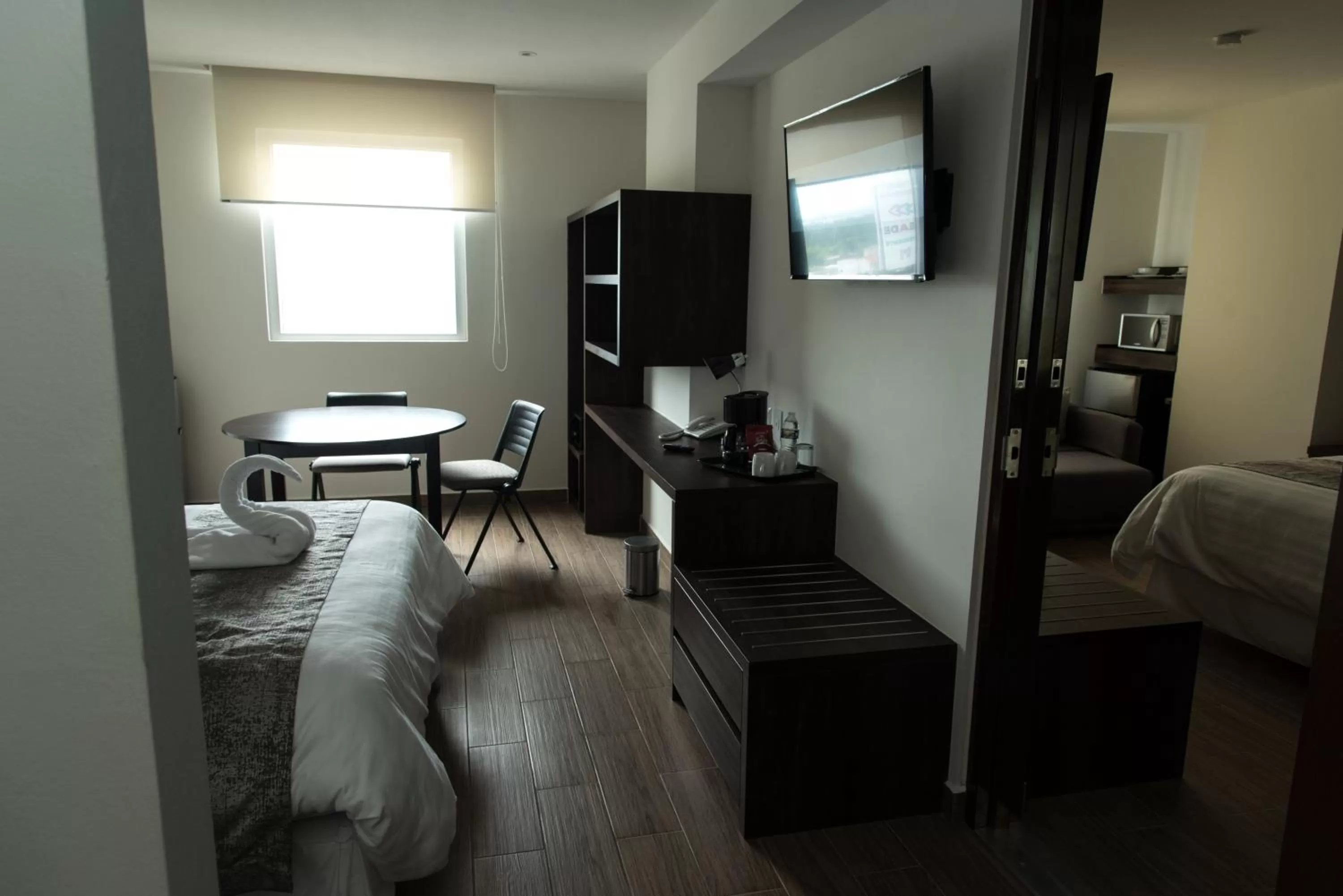 Photo of the whole room, Bed in Lithio Hotel