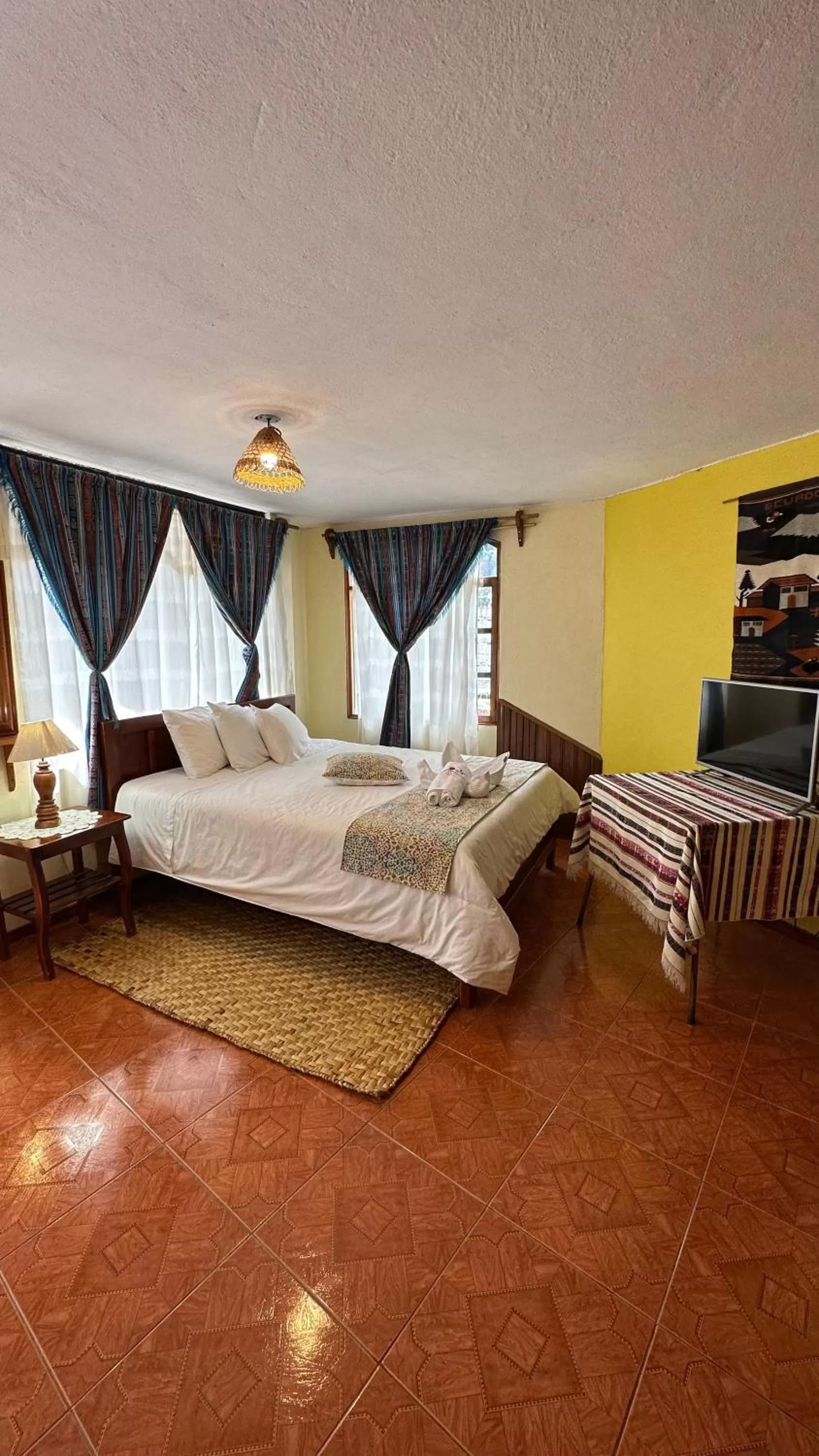 Bed in Hotel Donde Ivan