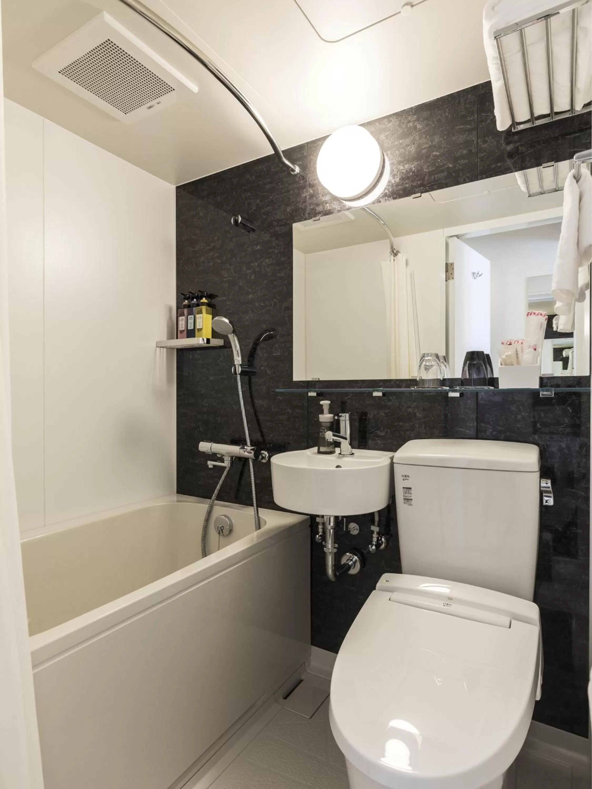 Toilet in Hotel Wing International Hakata Shinkansenguchi