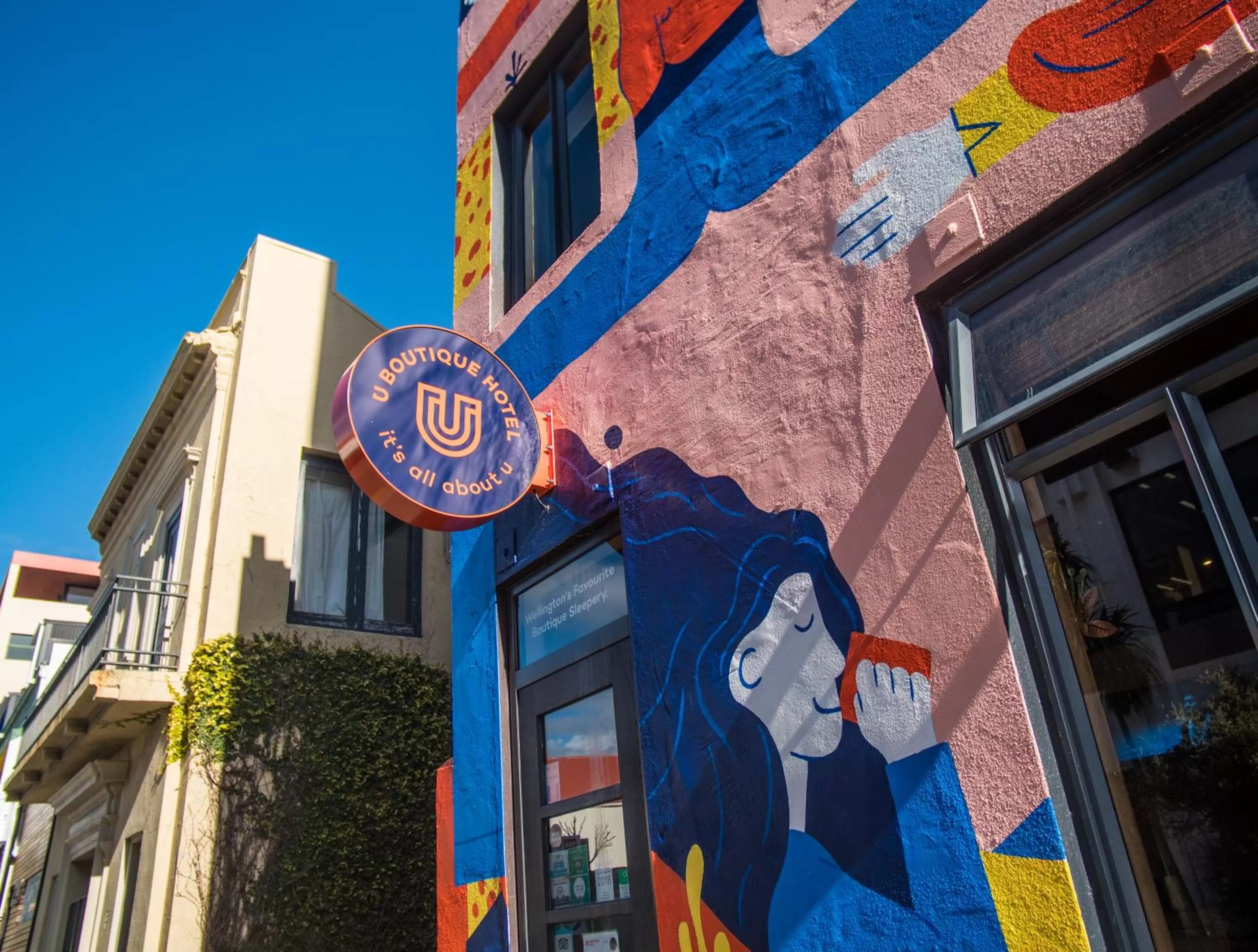 Property building in U Boutique Hotel, SureStay Collection by BW