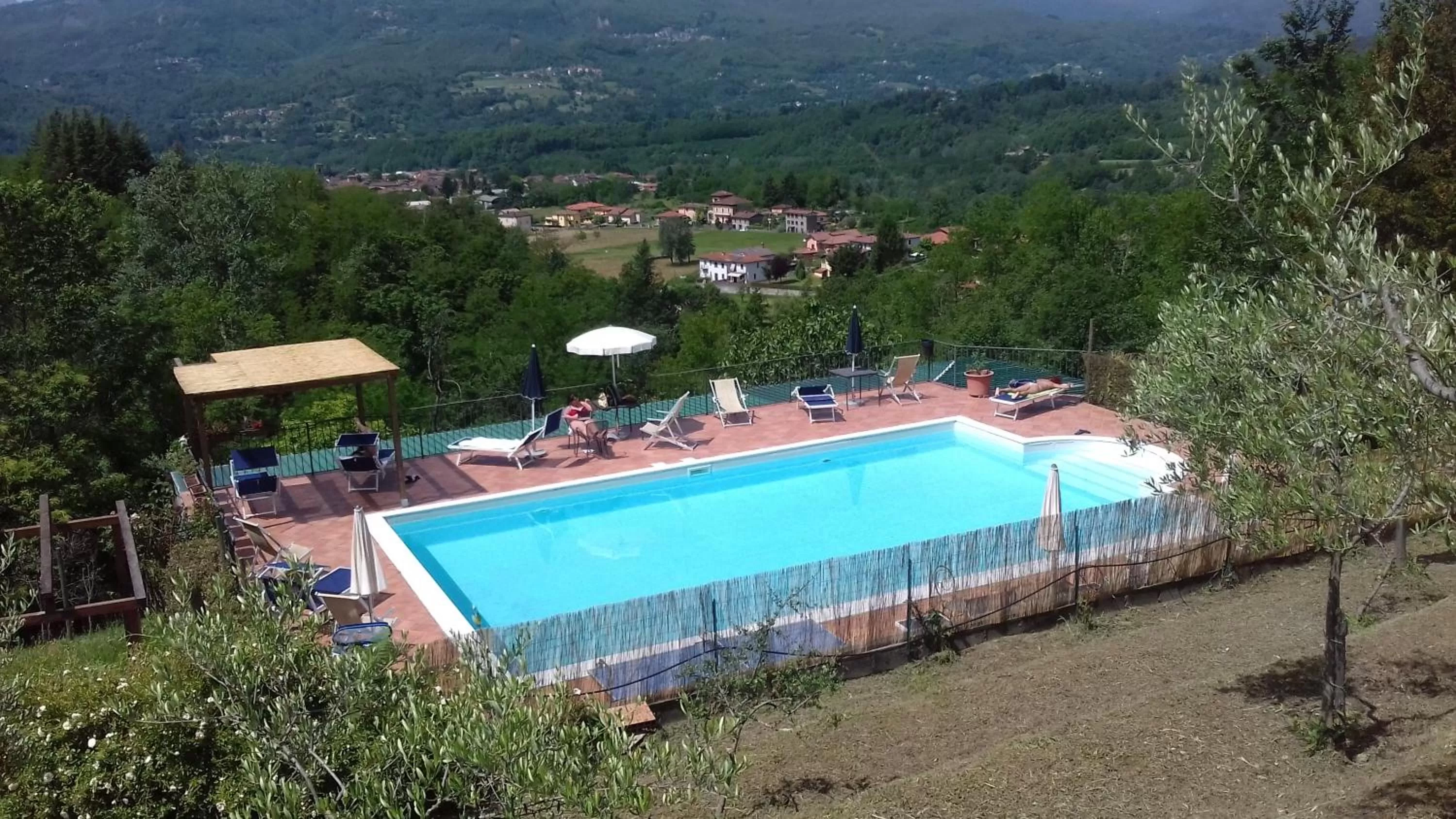 Swimming pool in Villa Belvedere