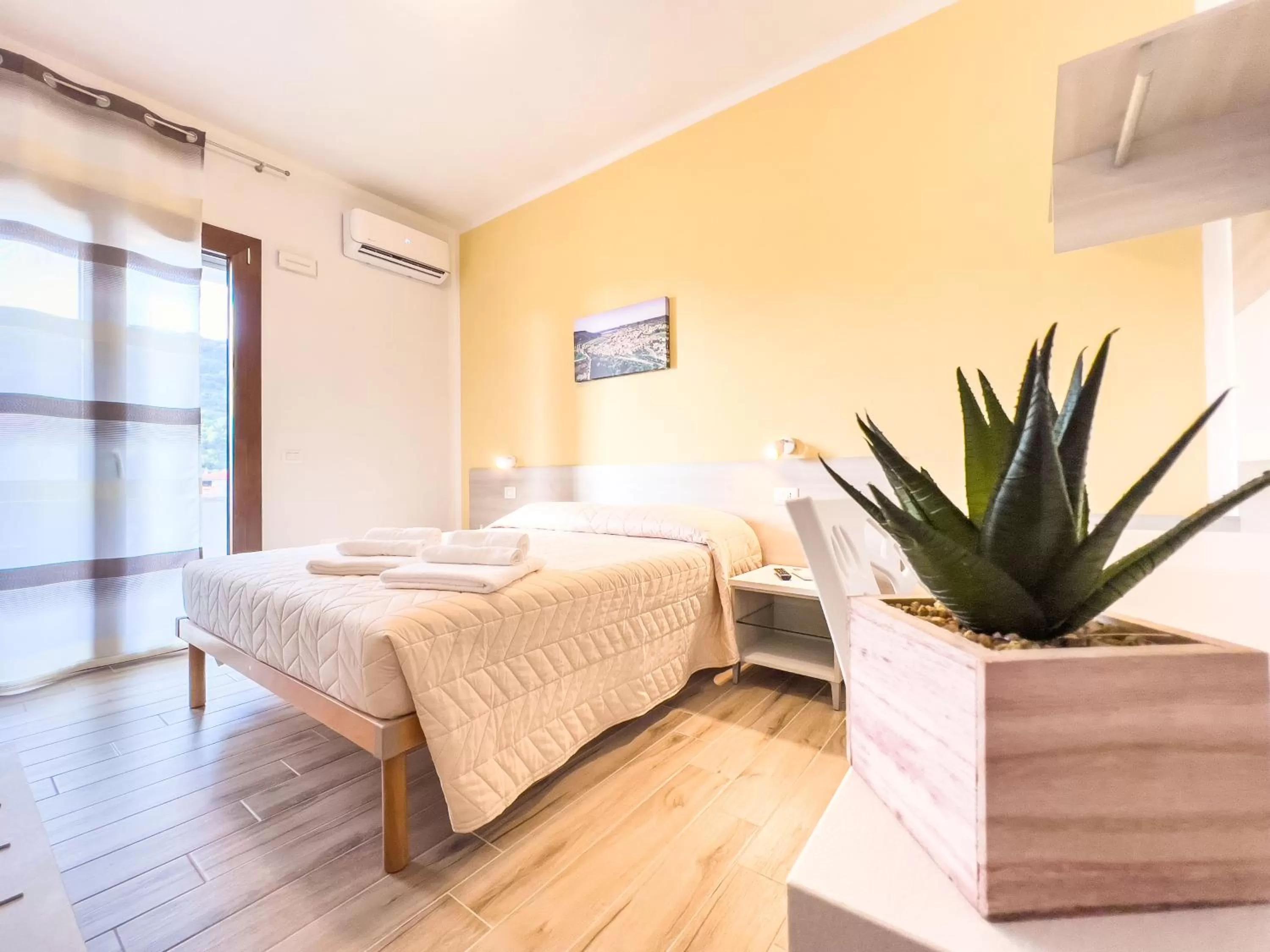 Bed in B&B BABBU MEU