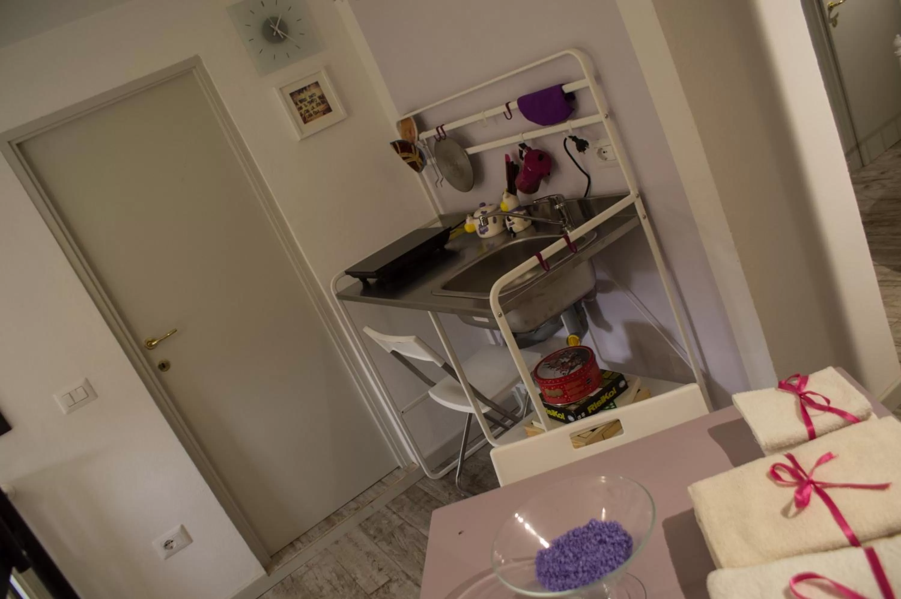 Kitchen or kitchenette in Antica Dimora del Pellegrino