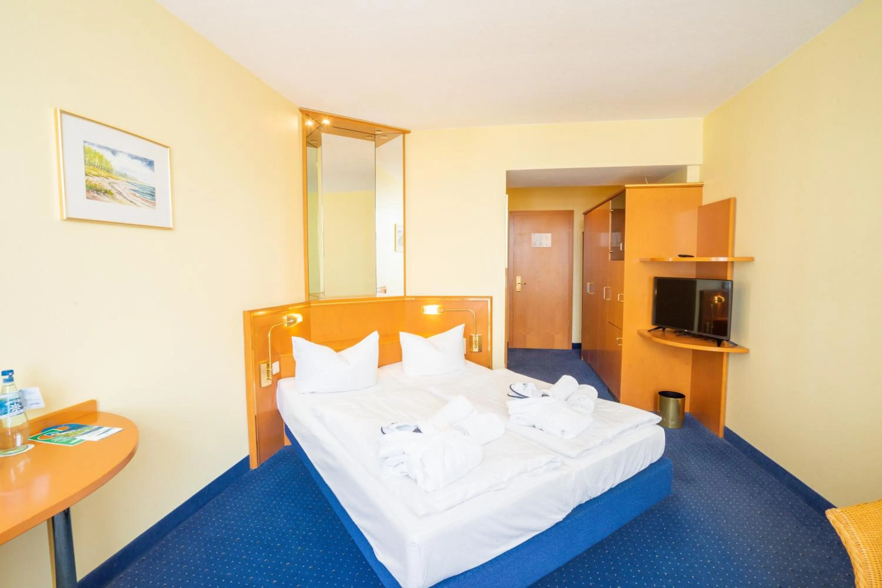 Bed in Arkona Strandhotel