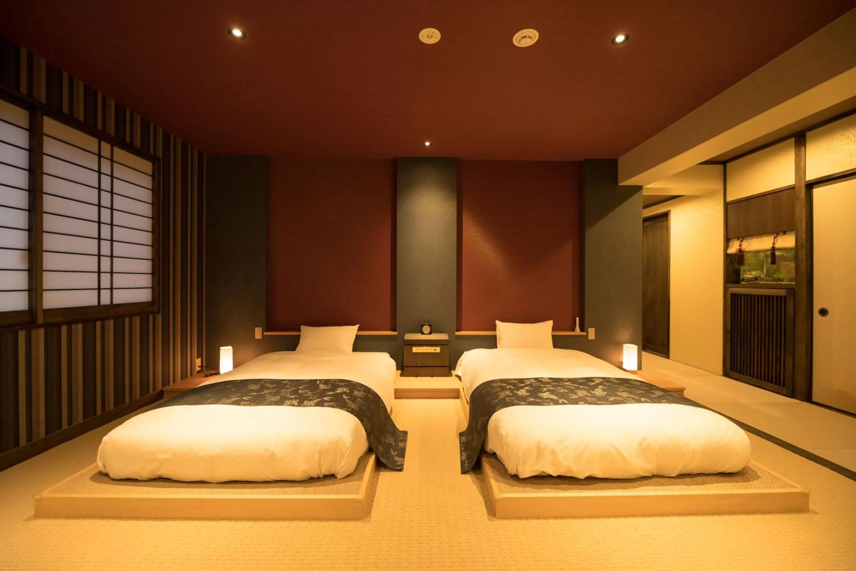 Bed in HOTEL SHIKISAI KYOTO