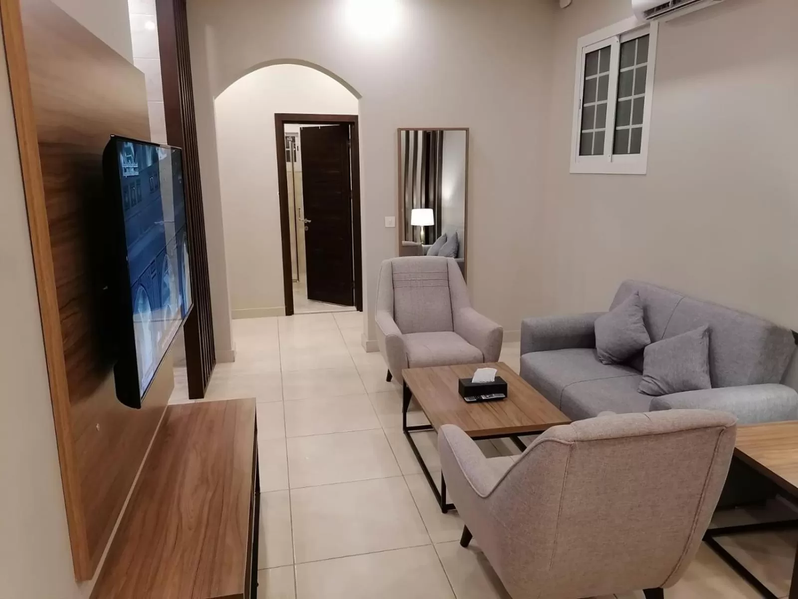 Living room, Seating Area in Vital House Apartments