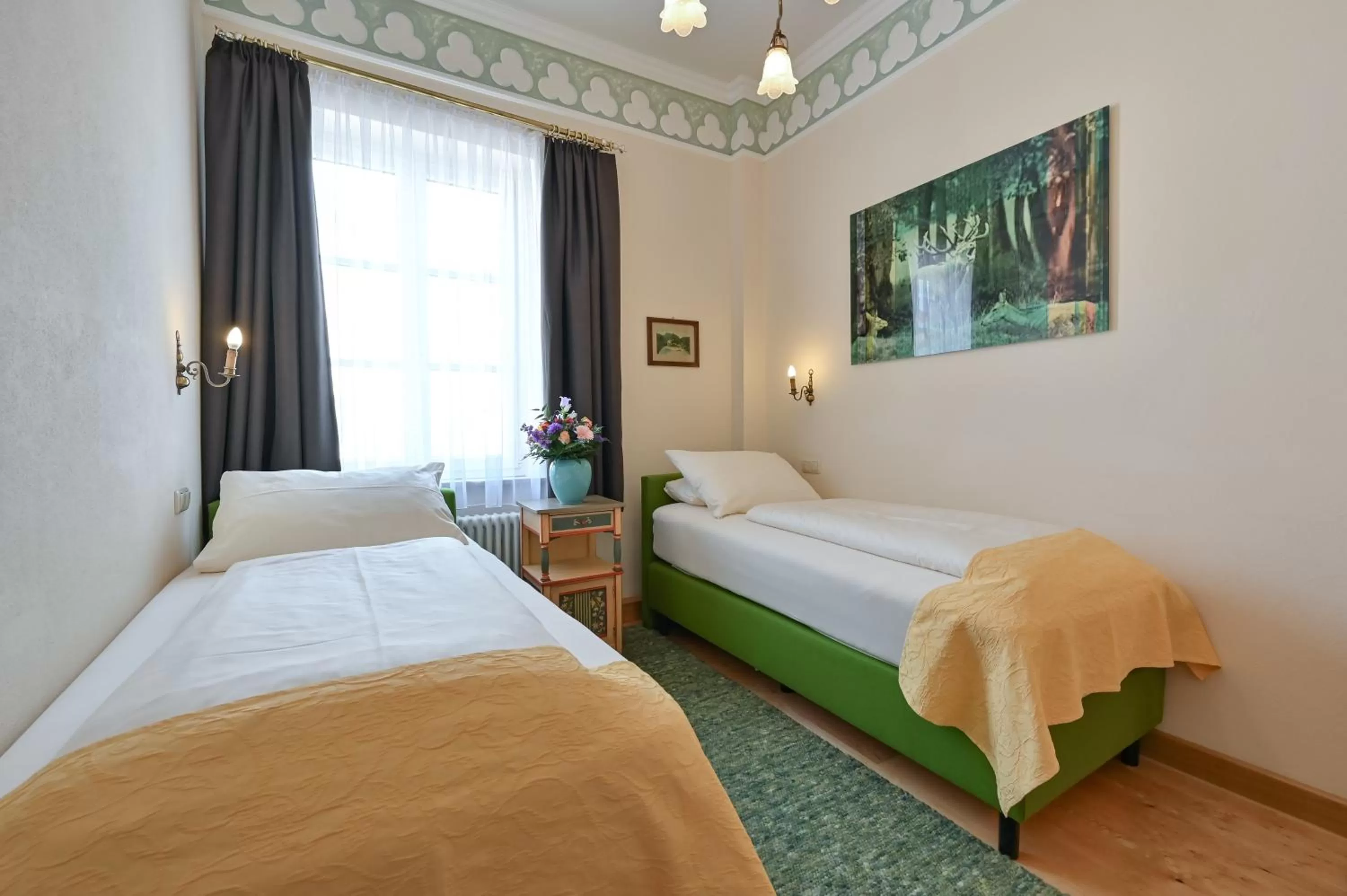 Photo of the whole room, Bed in Hotel Hirsch