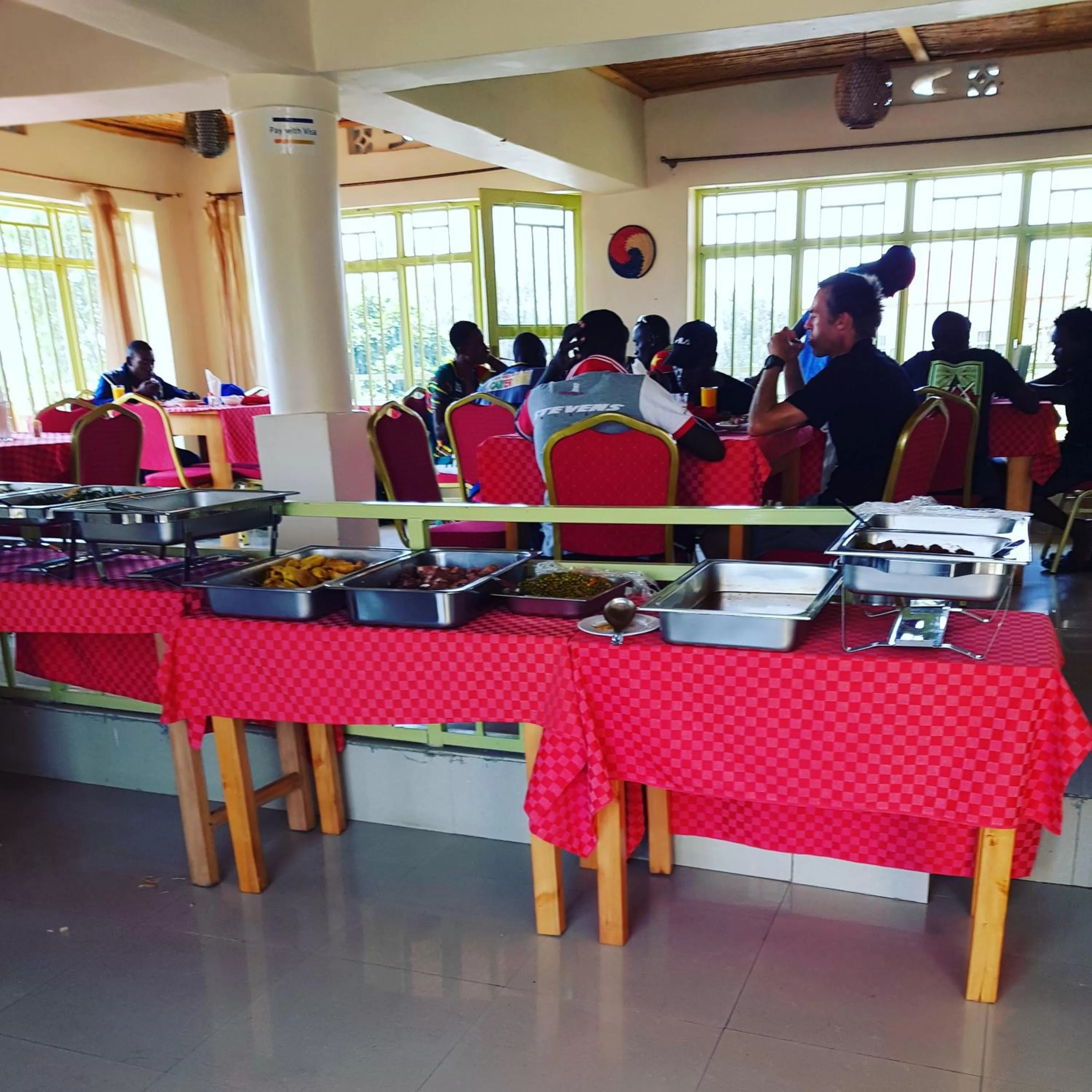 Food close-up in Rebero Kivu Resort