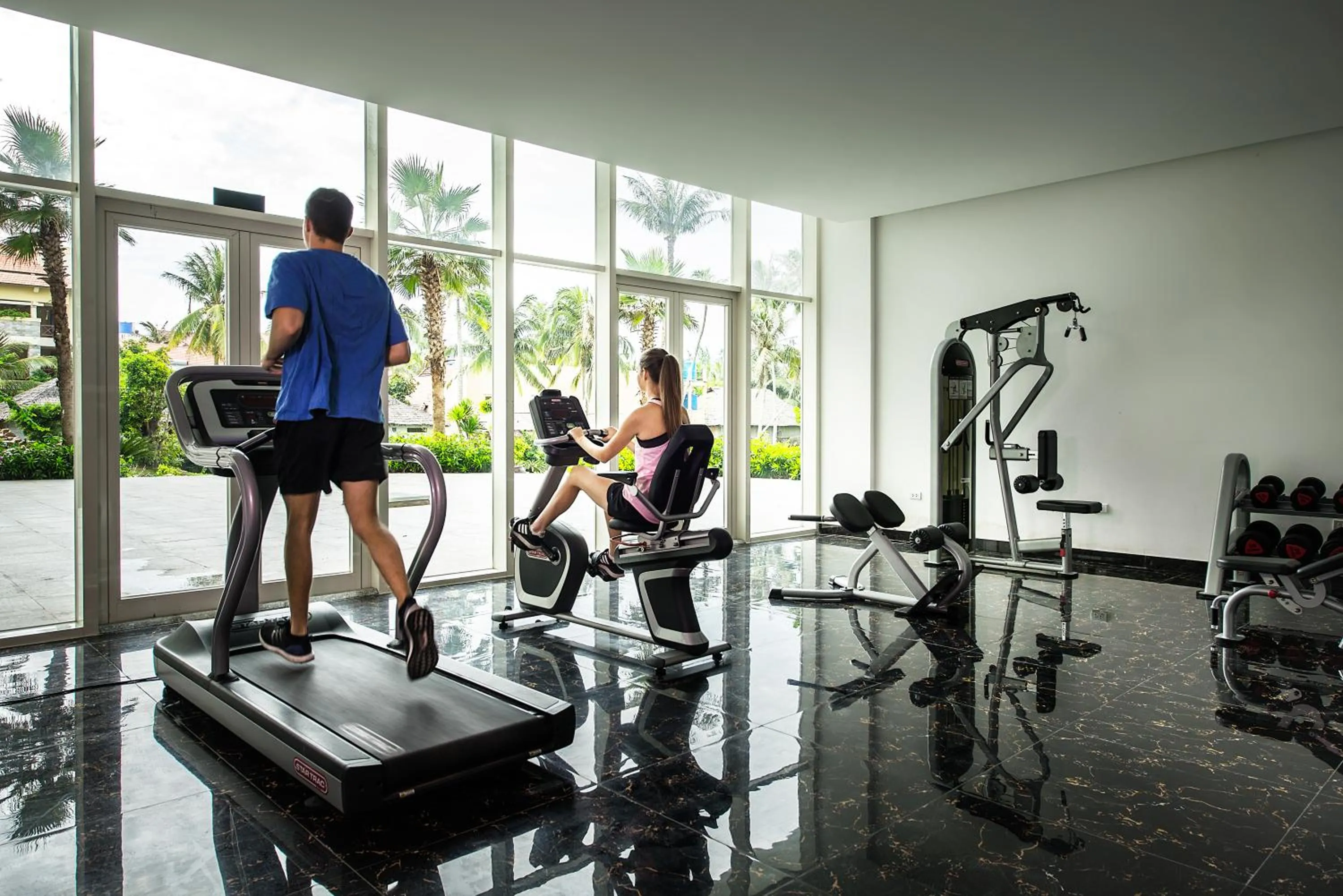 Fitness centre/facilities in Muong Thanh Holiday Muine Hotel