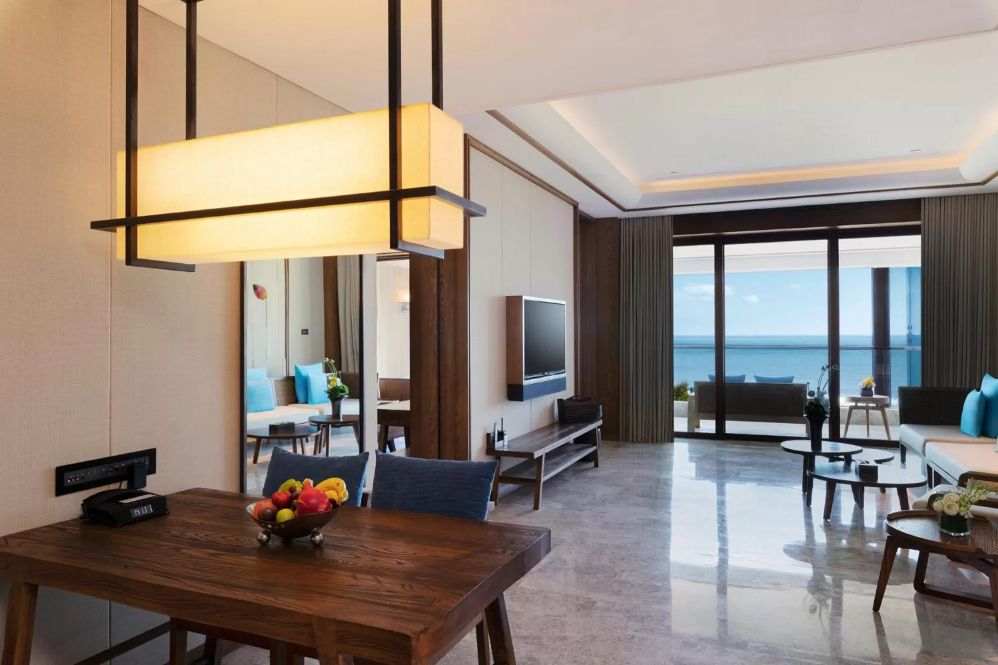 Living room in InterContinental Sanya Haitang Bay Resort by IHG