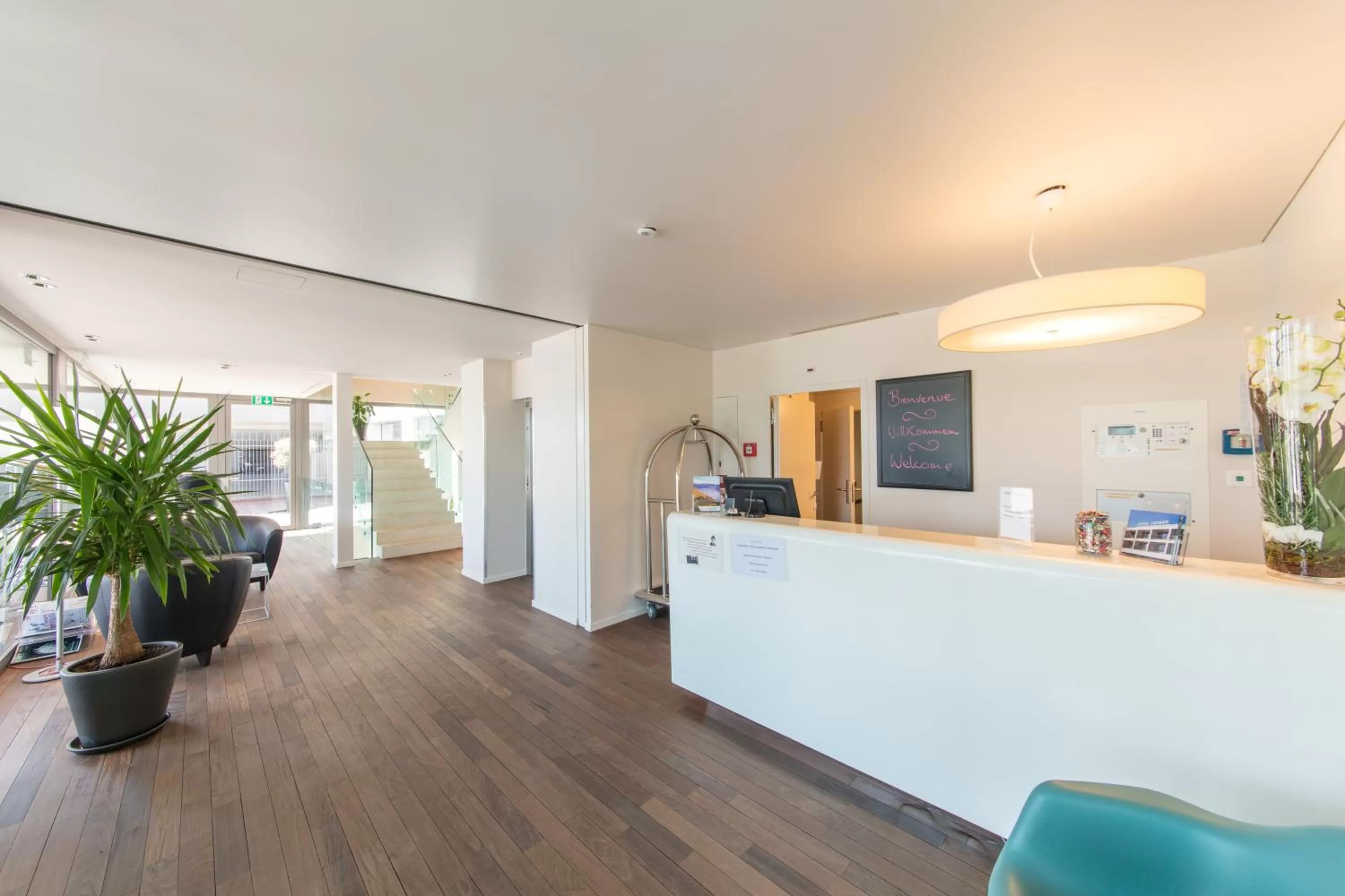 Lobby or reception in Hotel Lavaux