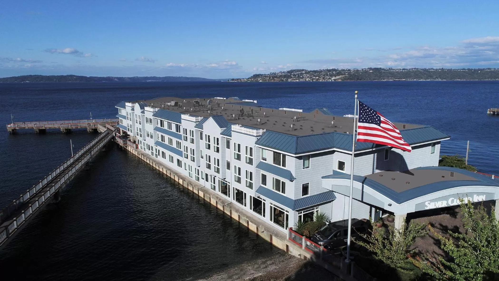 Property building in Silver Cloud Hotel Tacoma Waterfront