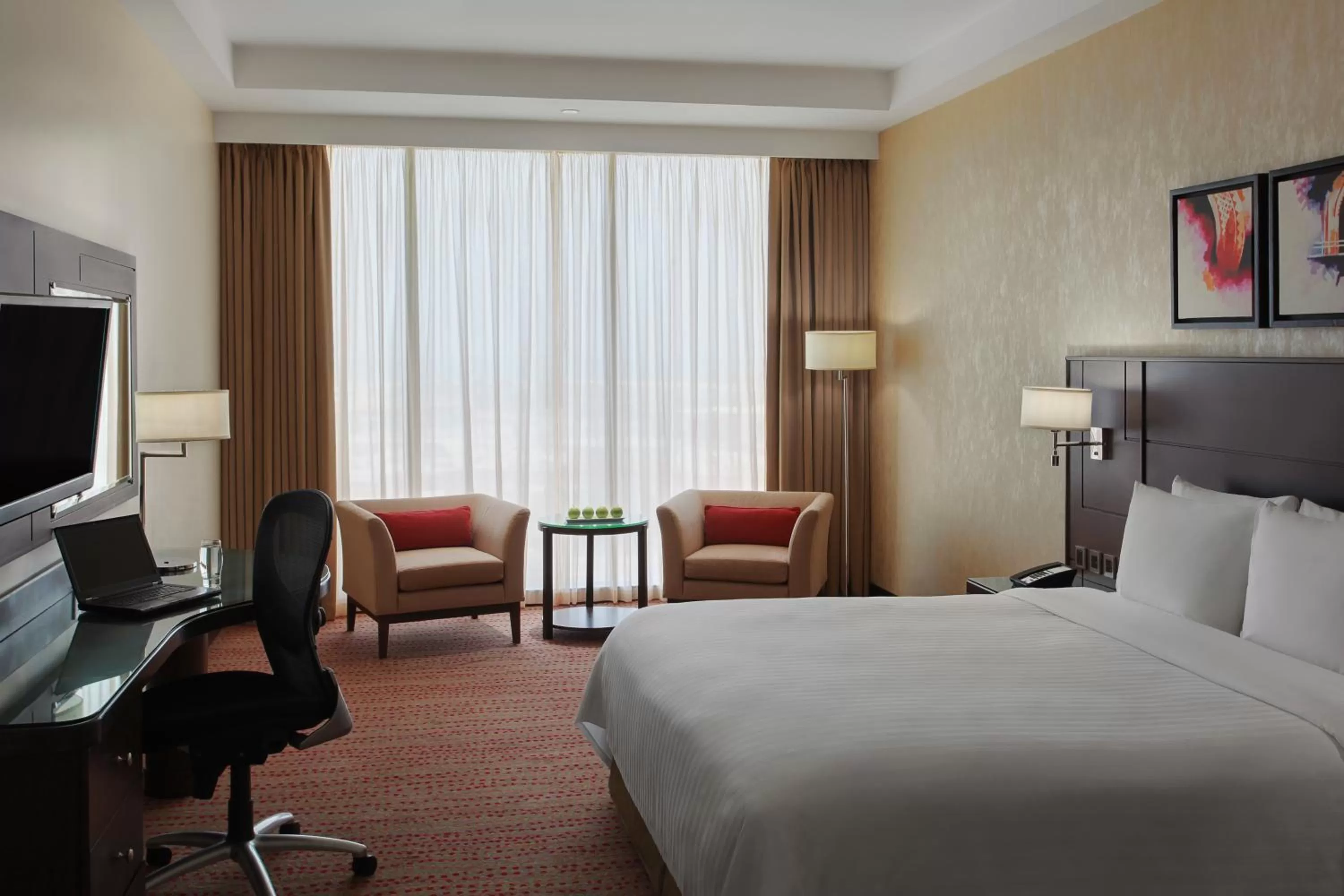 Bed in Courtyard by Marriott Jazan