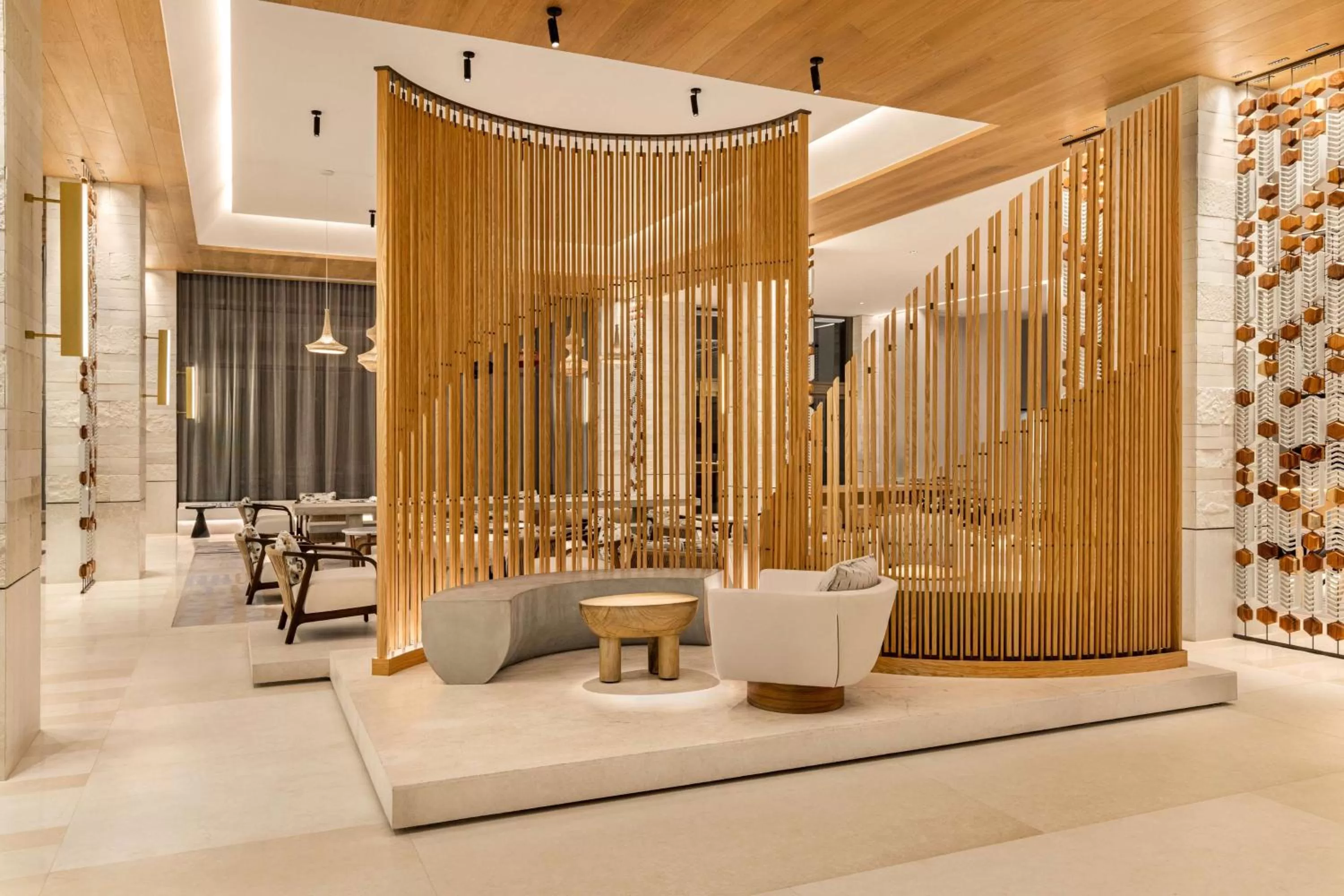 Lobby or reception in Hilton Cancun, an All-Inclusive Resort