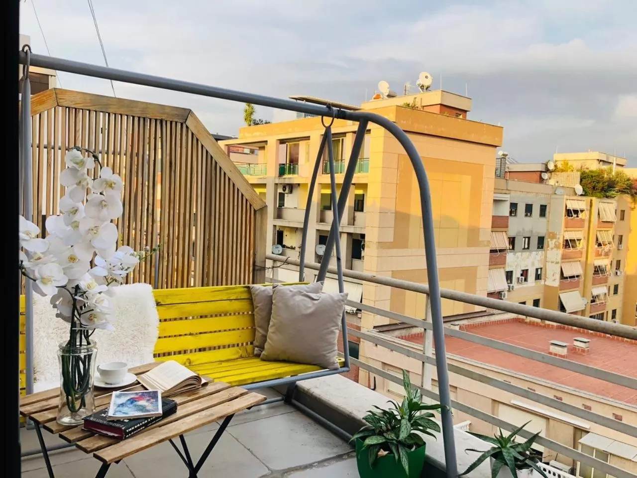 Balcony/Terrace in Rooftop Tirana