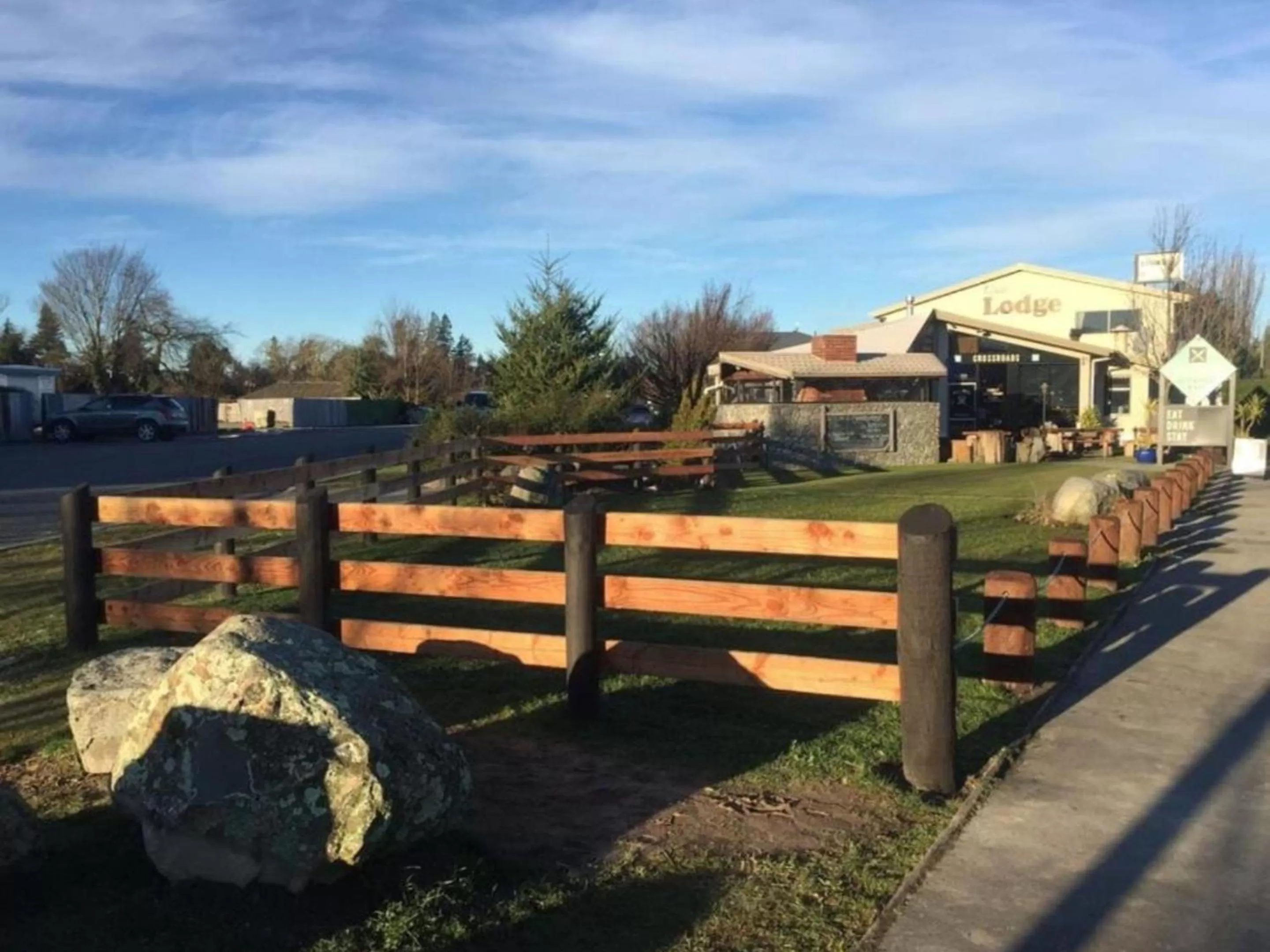 Property building in The Lodge