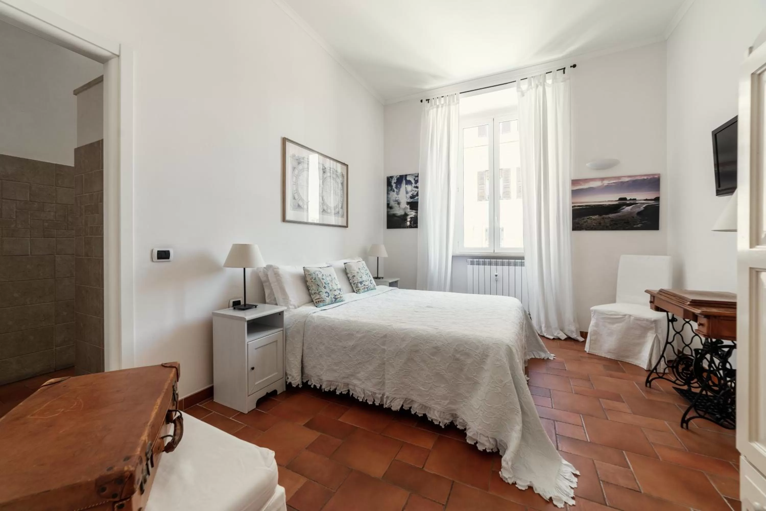 Bedroom, Bed in B&B Domus Quiritum