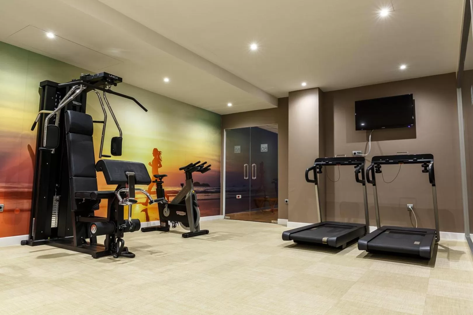Fitness centre/facilities in BQ Andalucia Beach Hotel
