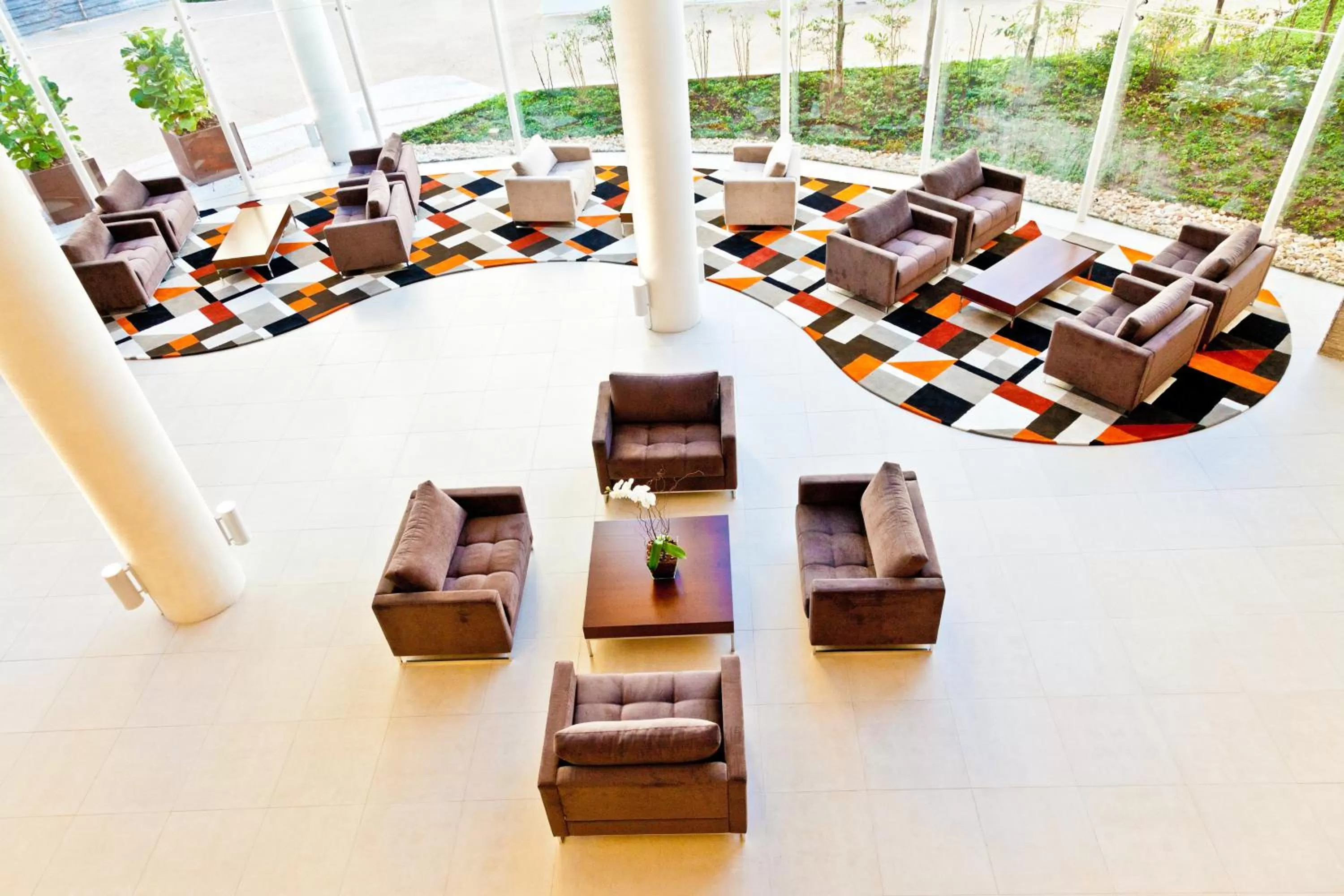 Lobby or reception in Hotel Panamby São Paulo