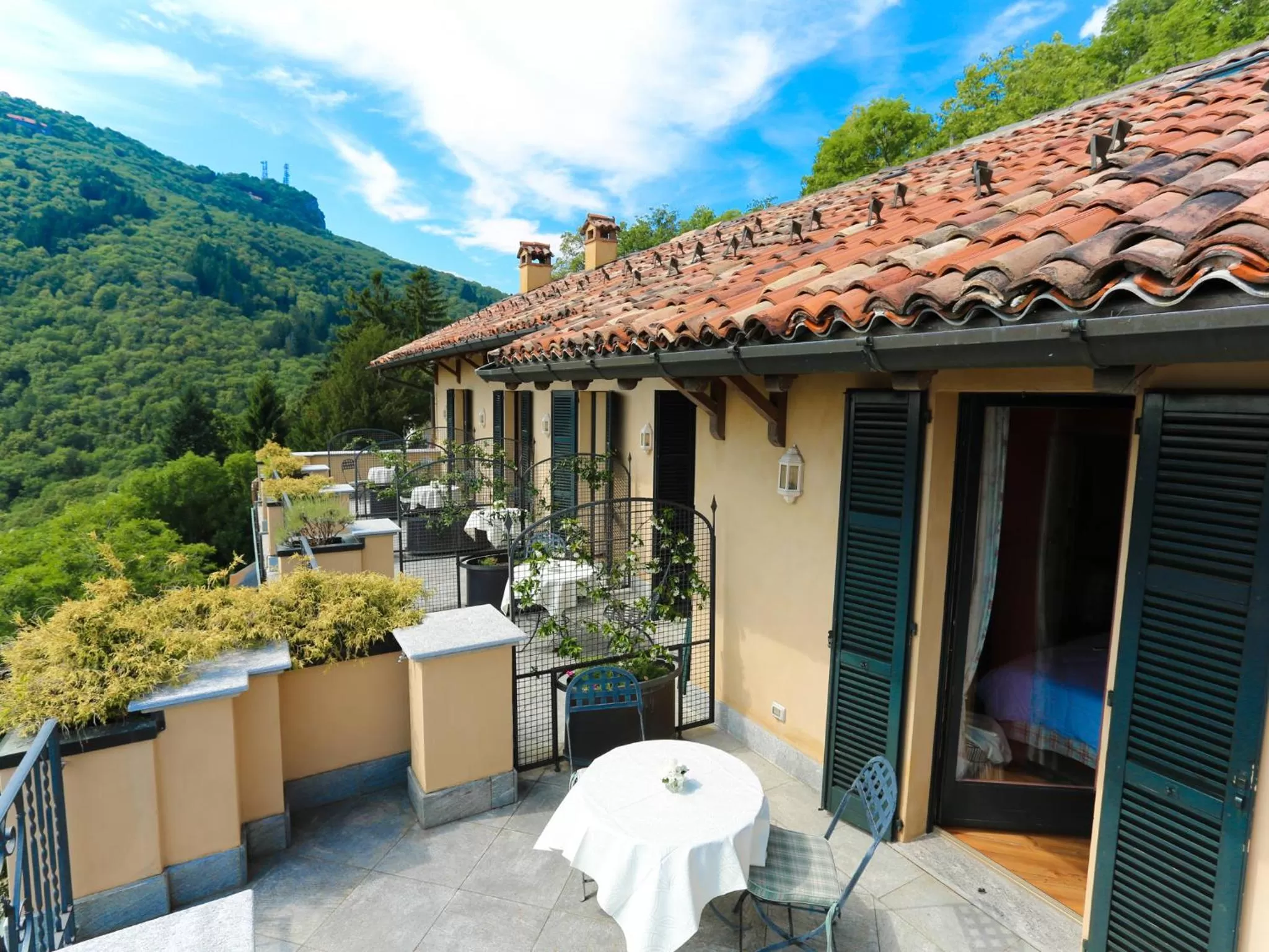 Patio in Hotel Colonne