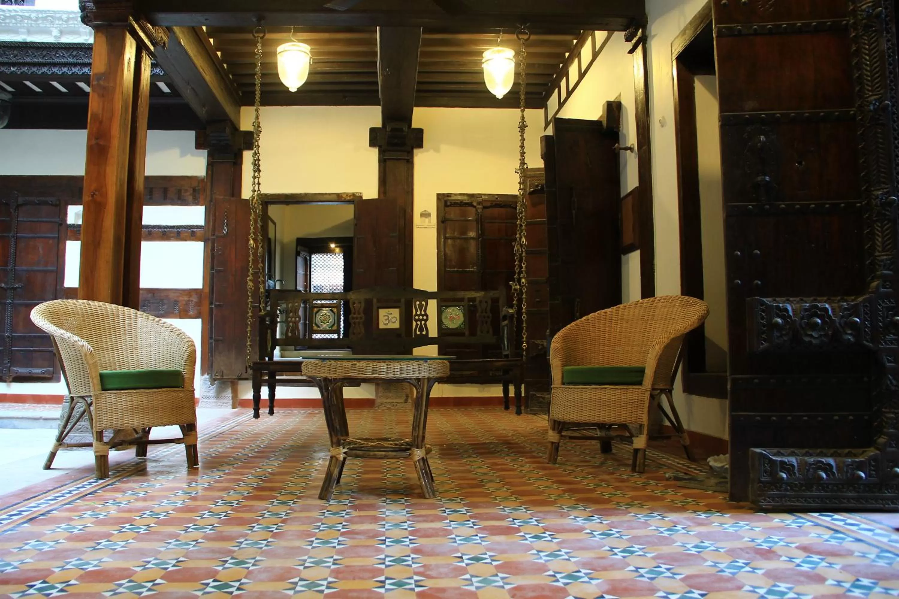 Facade/entrance in Deewanji Ni Haveli