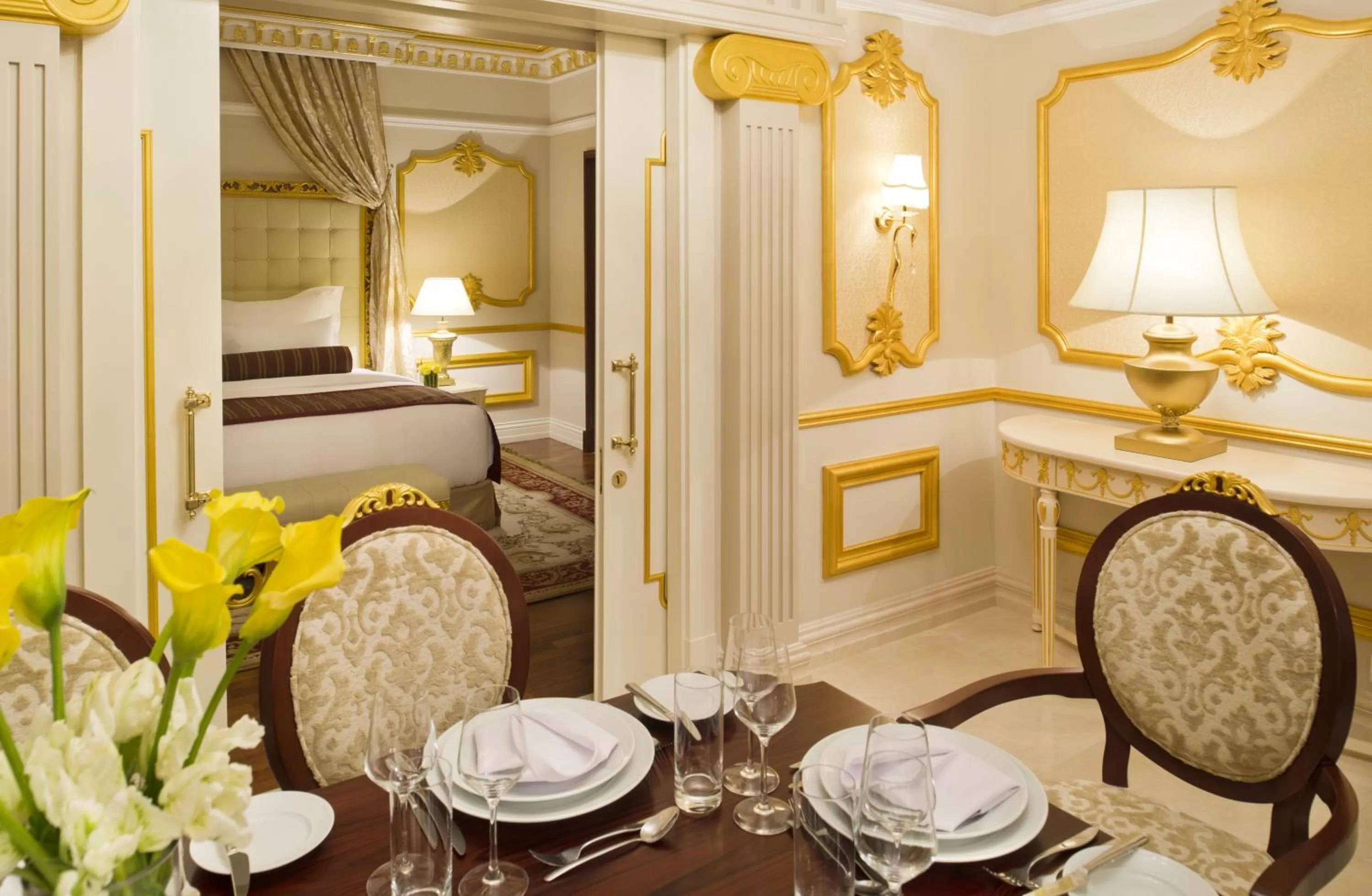 Dining area in Warwick Doha