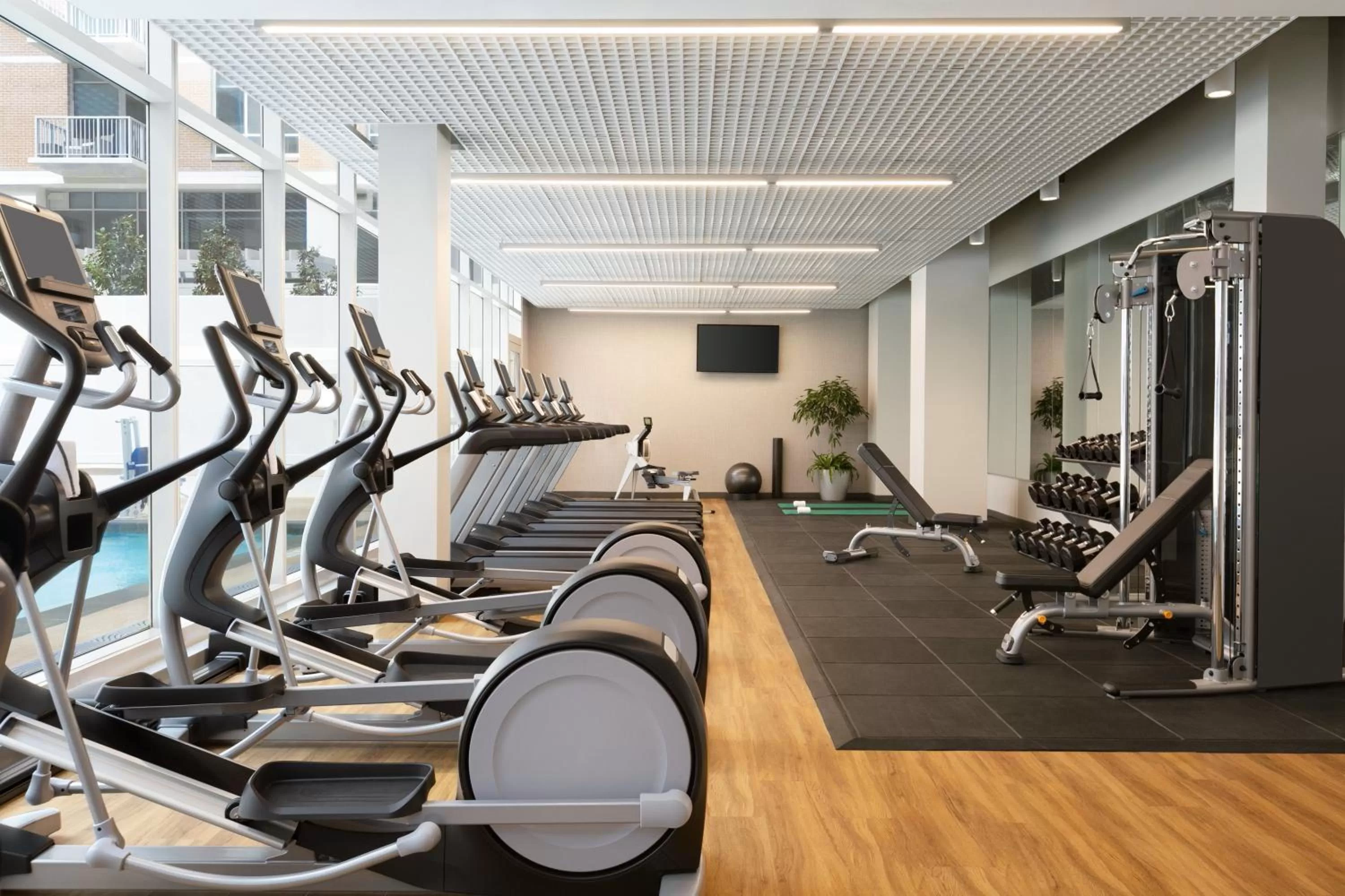 Fitness centre/facilities in InterContinental Houston by IHG