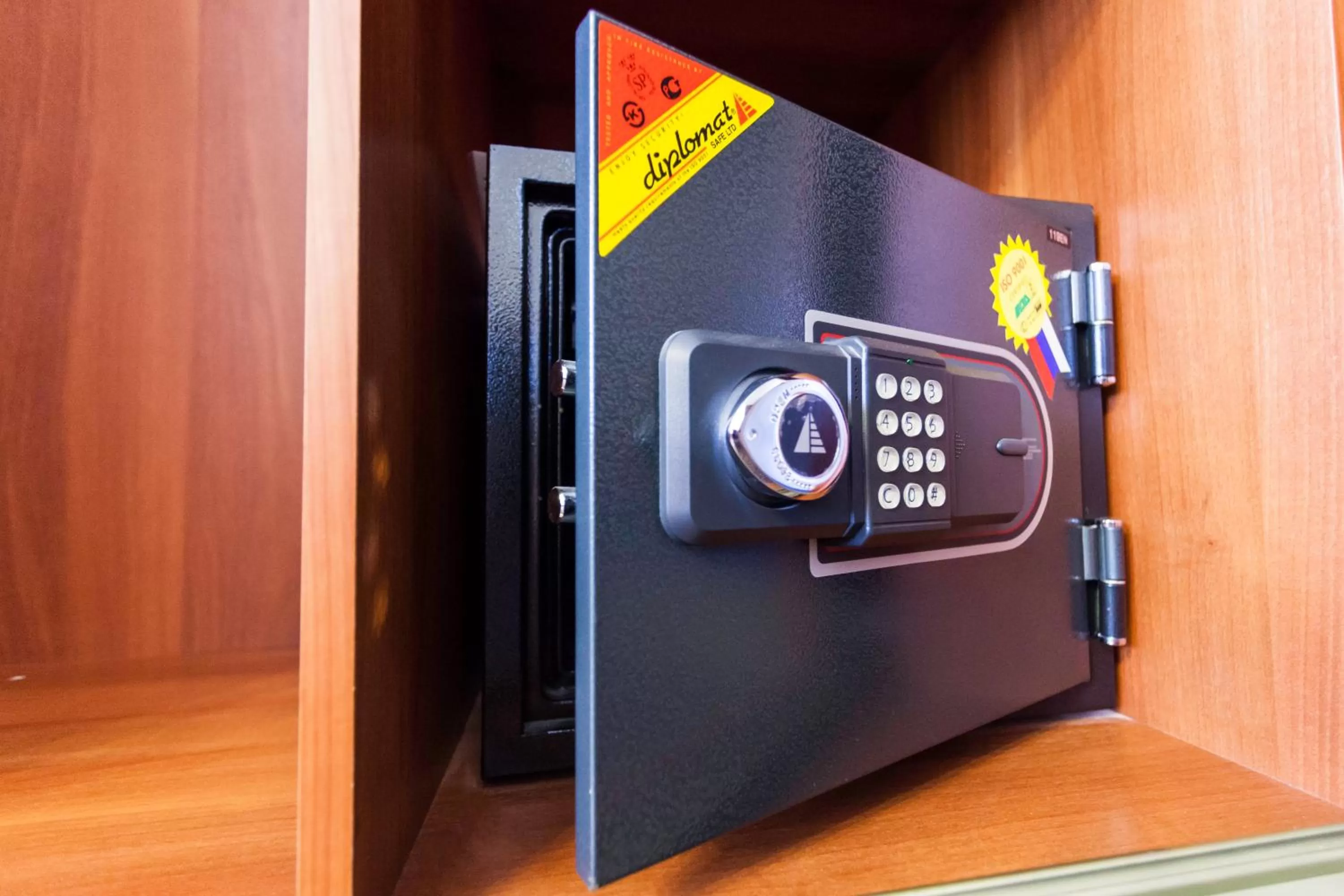 Decorative detail in Rahat Hotel