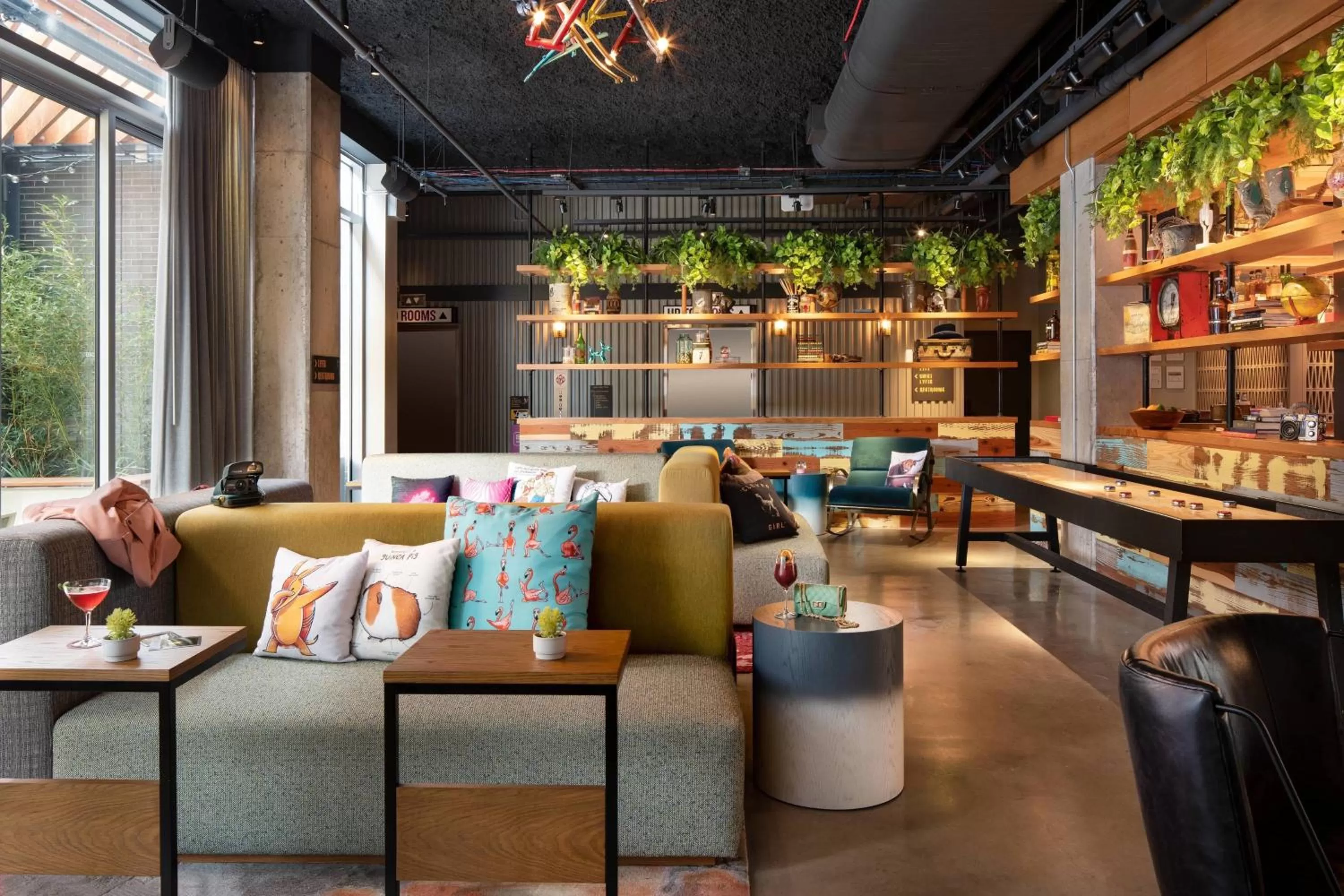 Lobby or reception in Moxy Austin - University