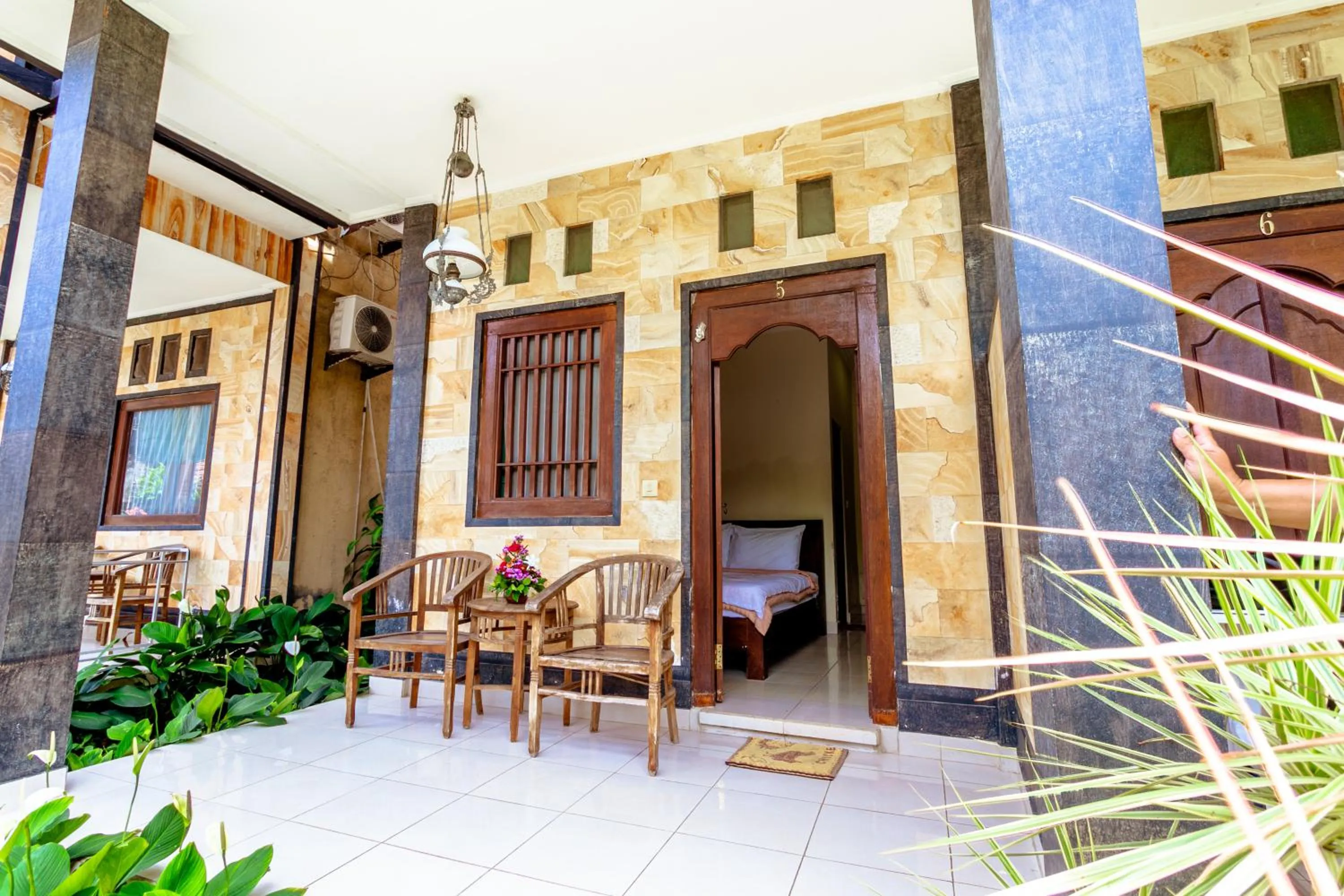 Balcony/Terrace in Teba House Bisma Ubud