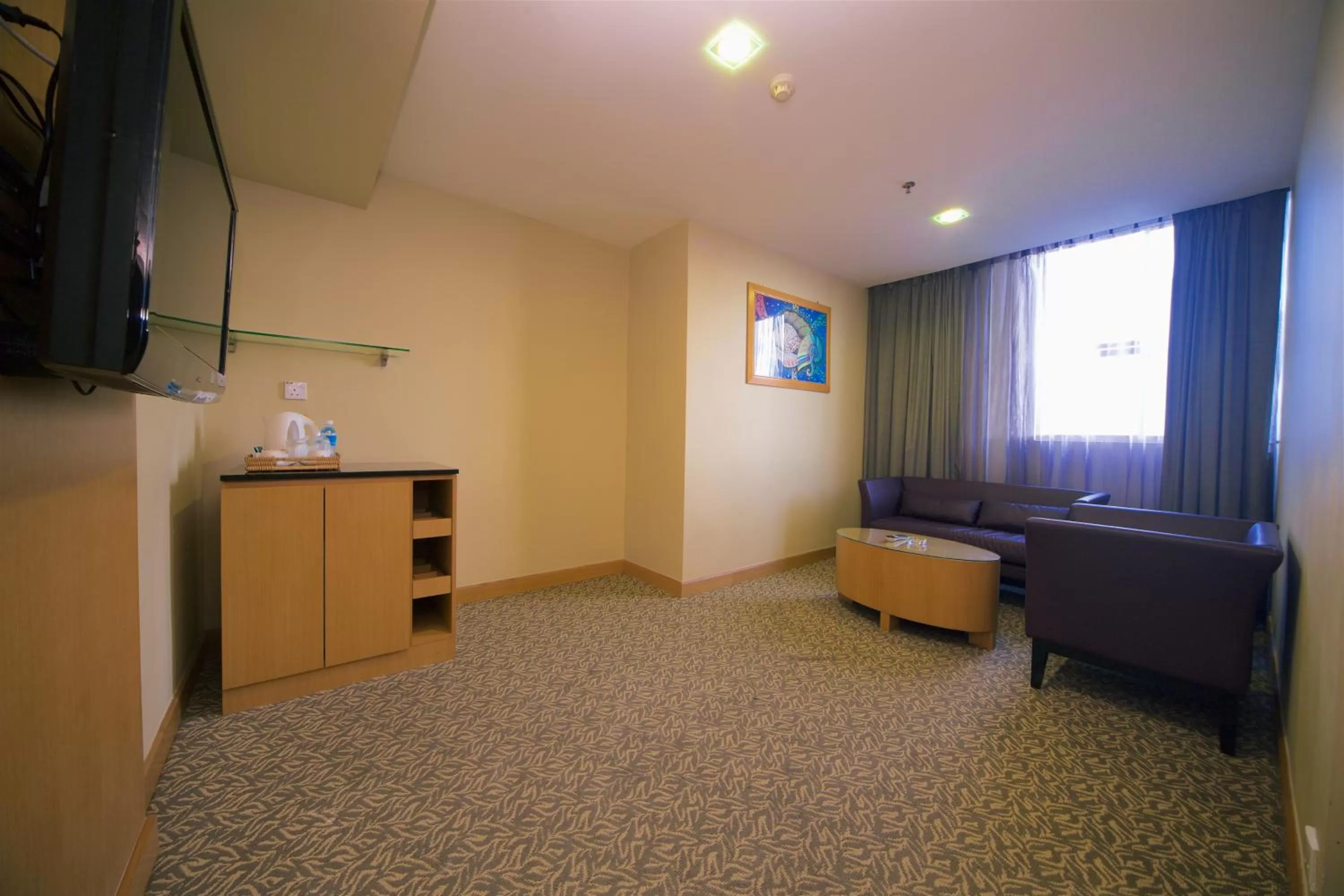 Living room in Kinabalu Daya Hotel