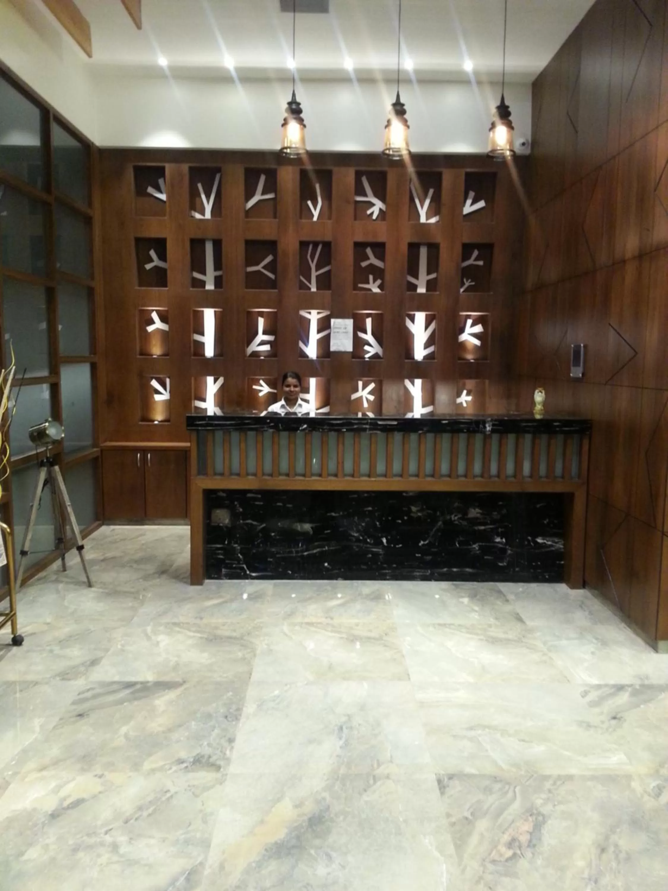 Lobby or reception in Hotel Aurus