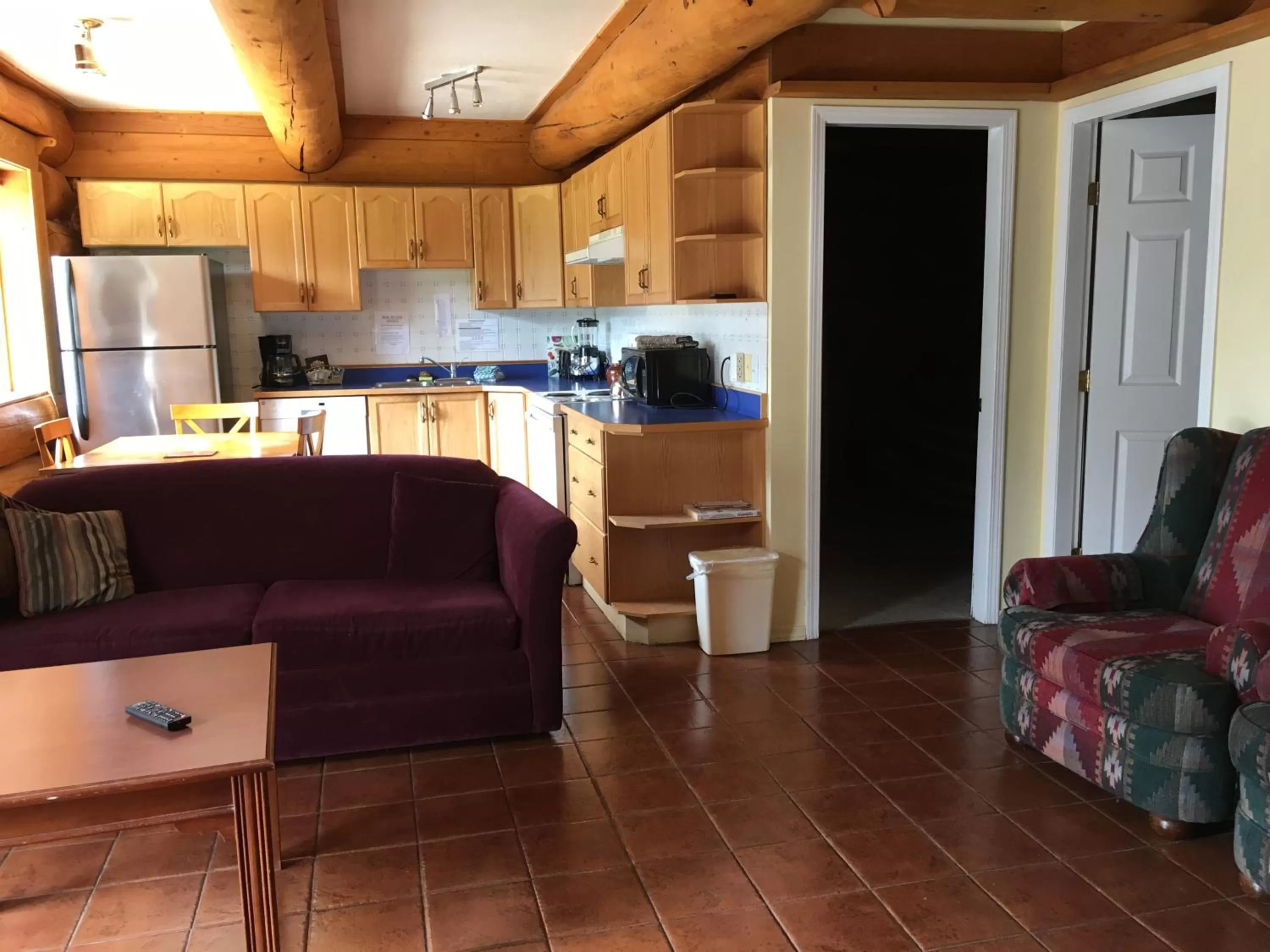 Kitchen/Kitchenette in Rainbow Lake Castle Resort