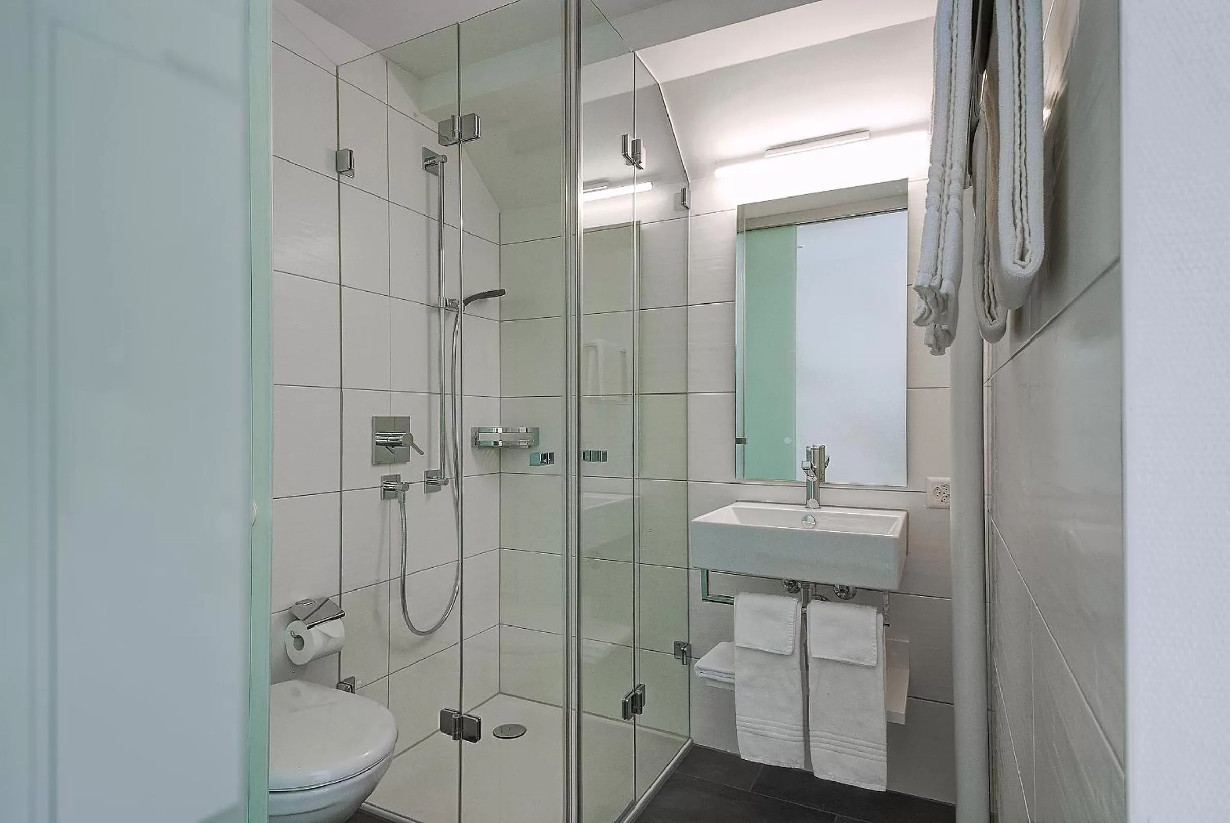 Shower in Gasthof Eisenbahn