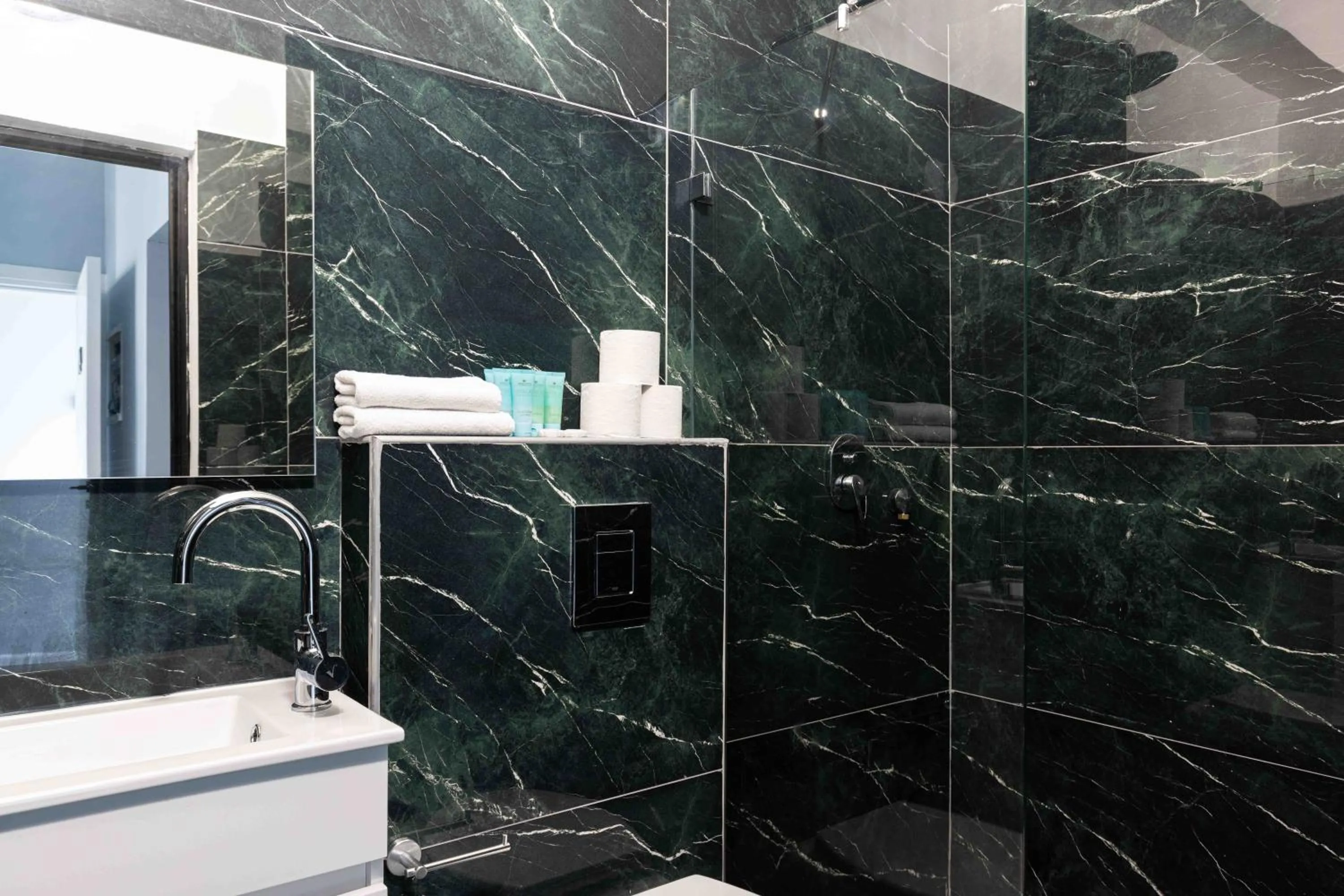 Bathroom in Liber Tel Aviv Sea Shore Suites BY RAPHAEL HOTELS