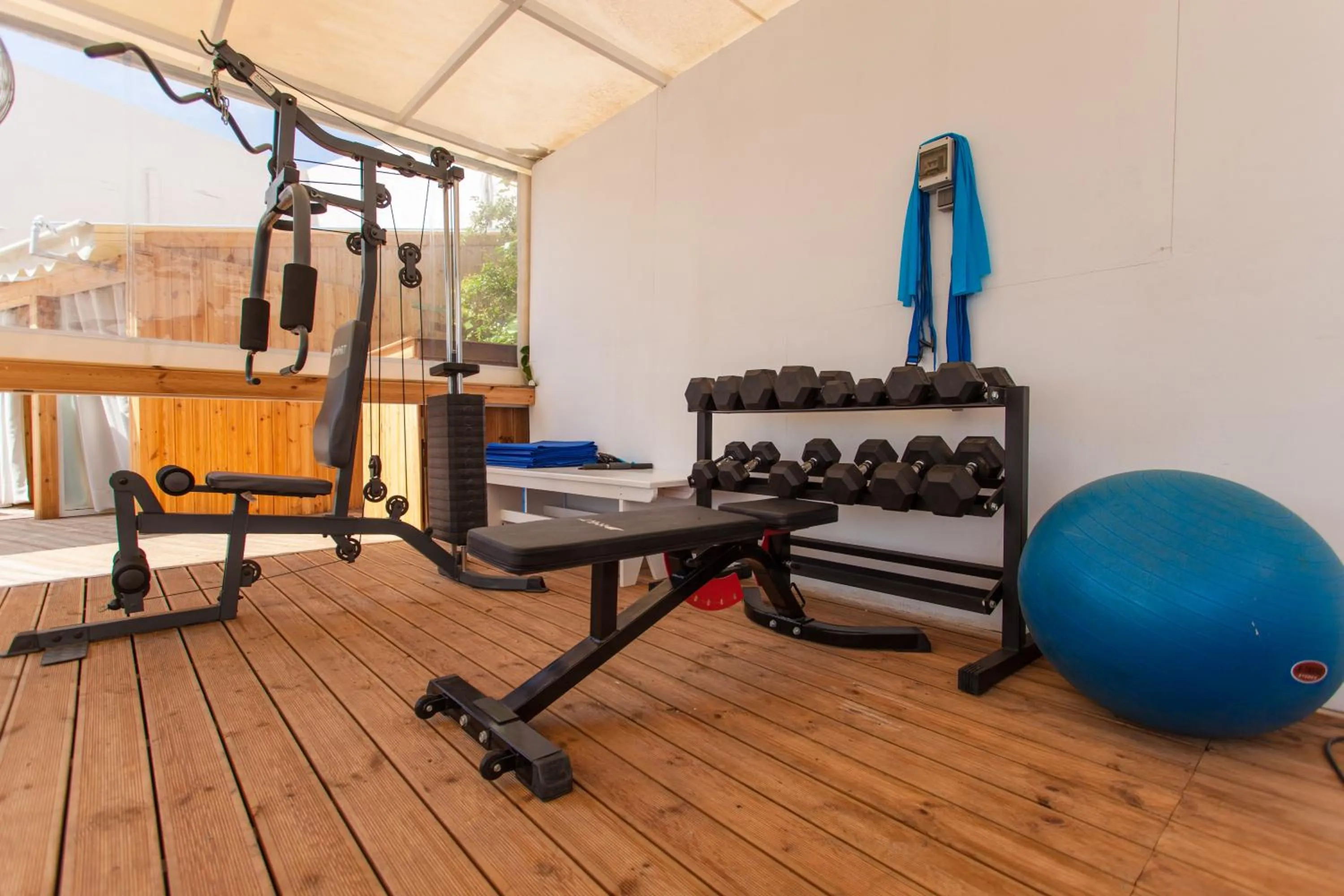 Fitness centre/facilities in Georgioupolis Beach Hotel